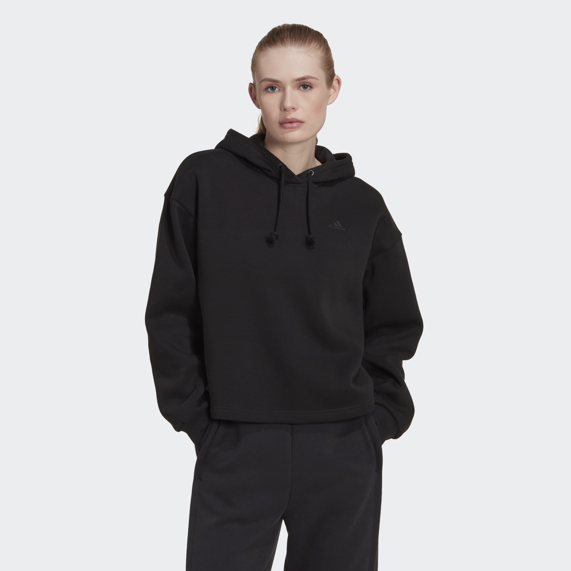 Clothing - ALL SZN Fleece Hoodie - Black | adidas South Africa