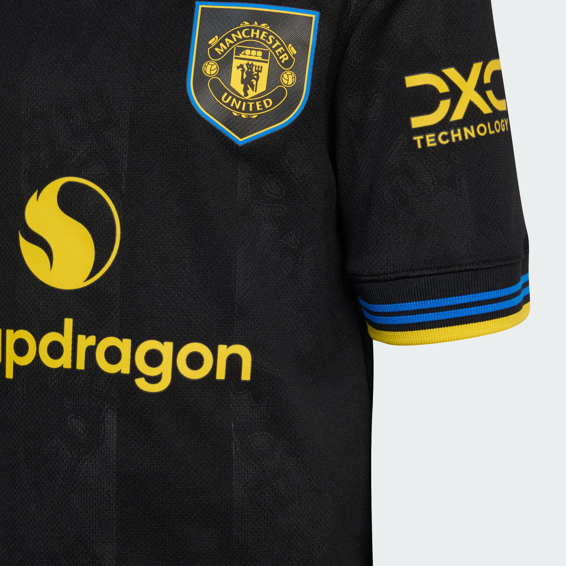 Set mini din al treilea echipament Manchester United 25/26 pentru copii