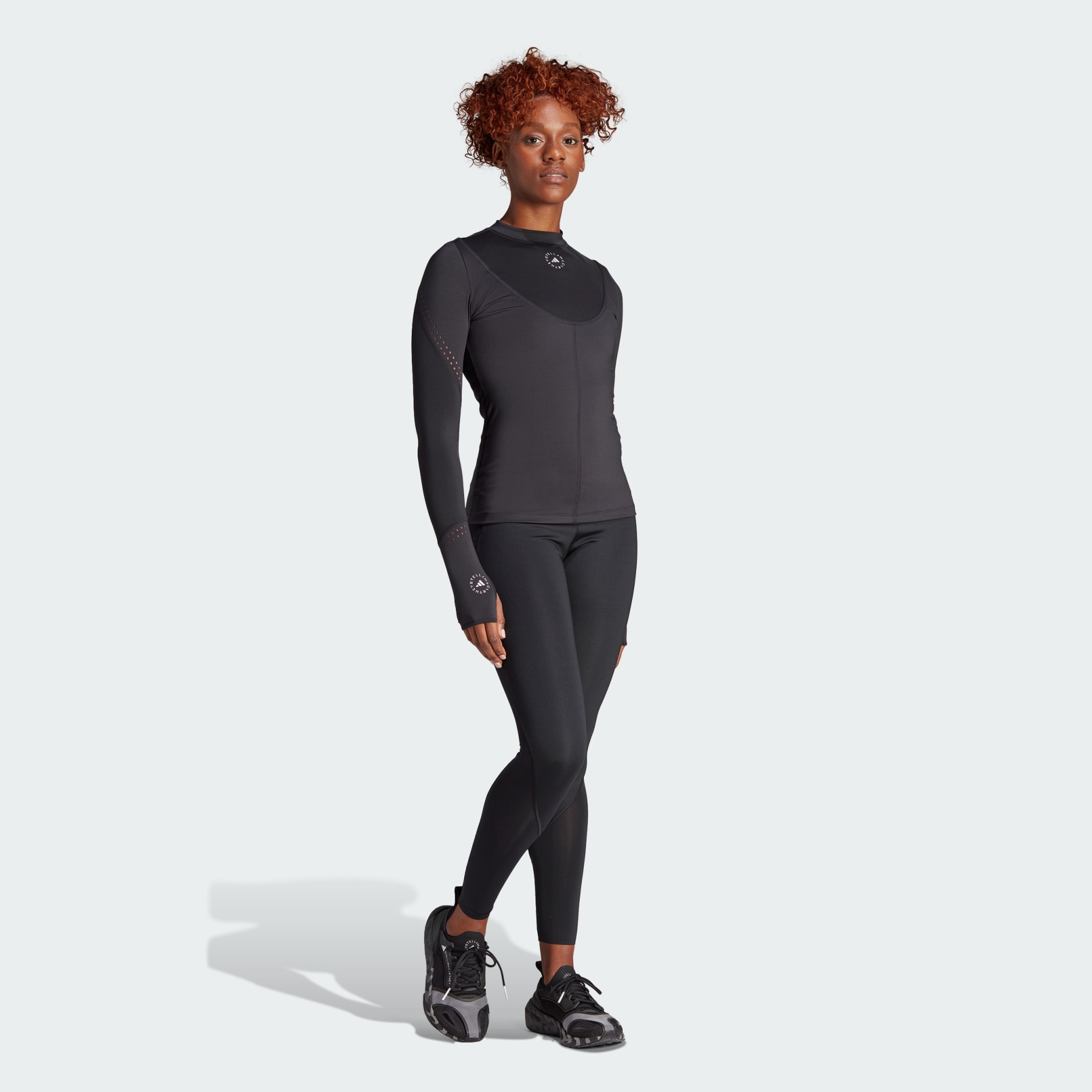Tricou de antrenament cu mânecă lungă adidas by Stella McCartney TruePurpose