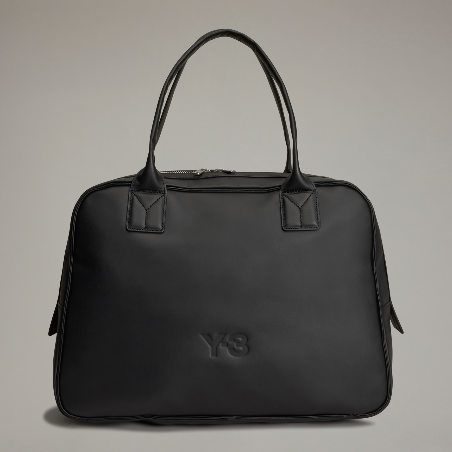 Y-3 Leather Airliner Bag