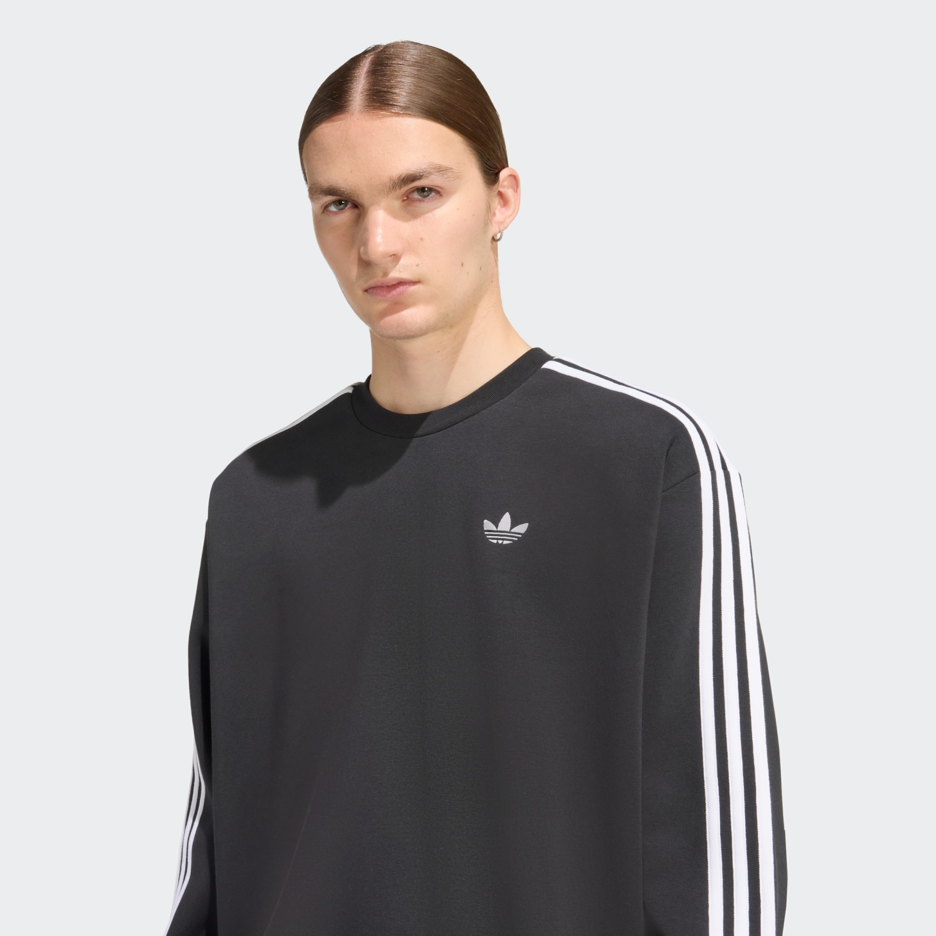 BLUZĂ ADICOLOR CREWNECK SUPRADIMENSIONATĂ CU 3-STRIPES