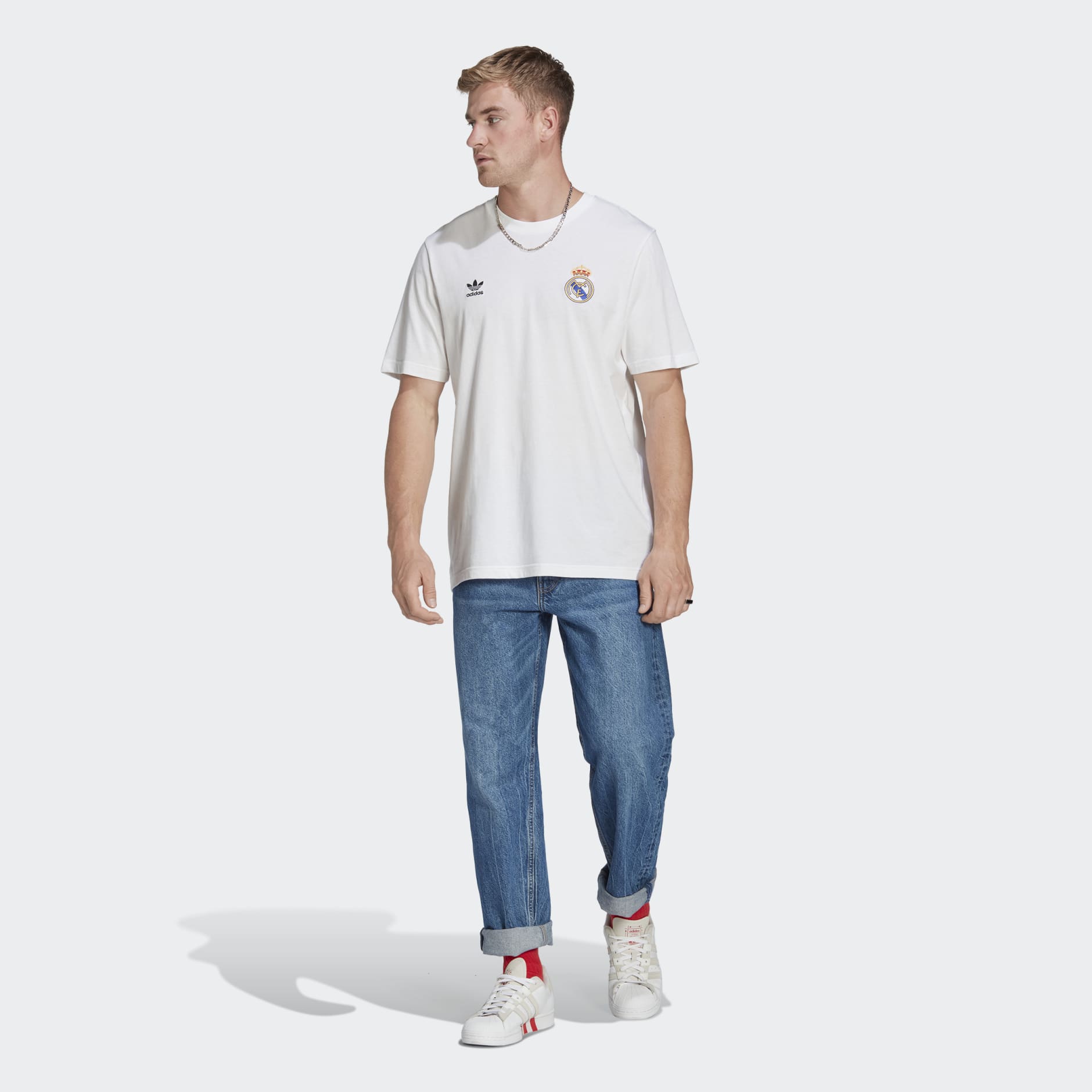 Real Madrid Essentials Trefoil Tee