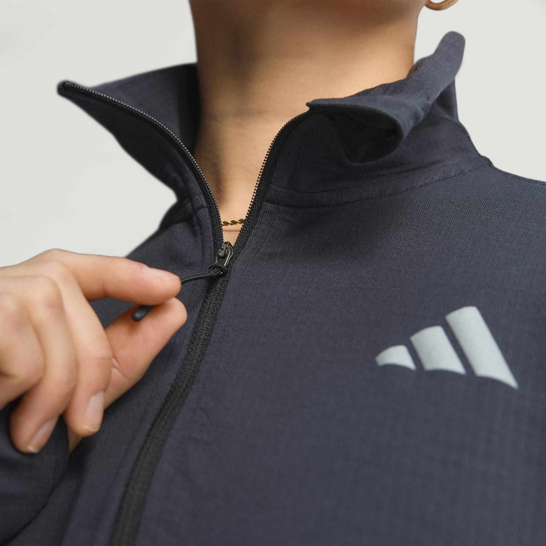 Top De Alergare Adi365 CLIMAWARM+ Cu Fermoar Pe Jumătate