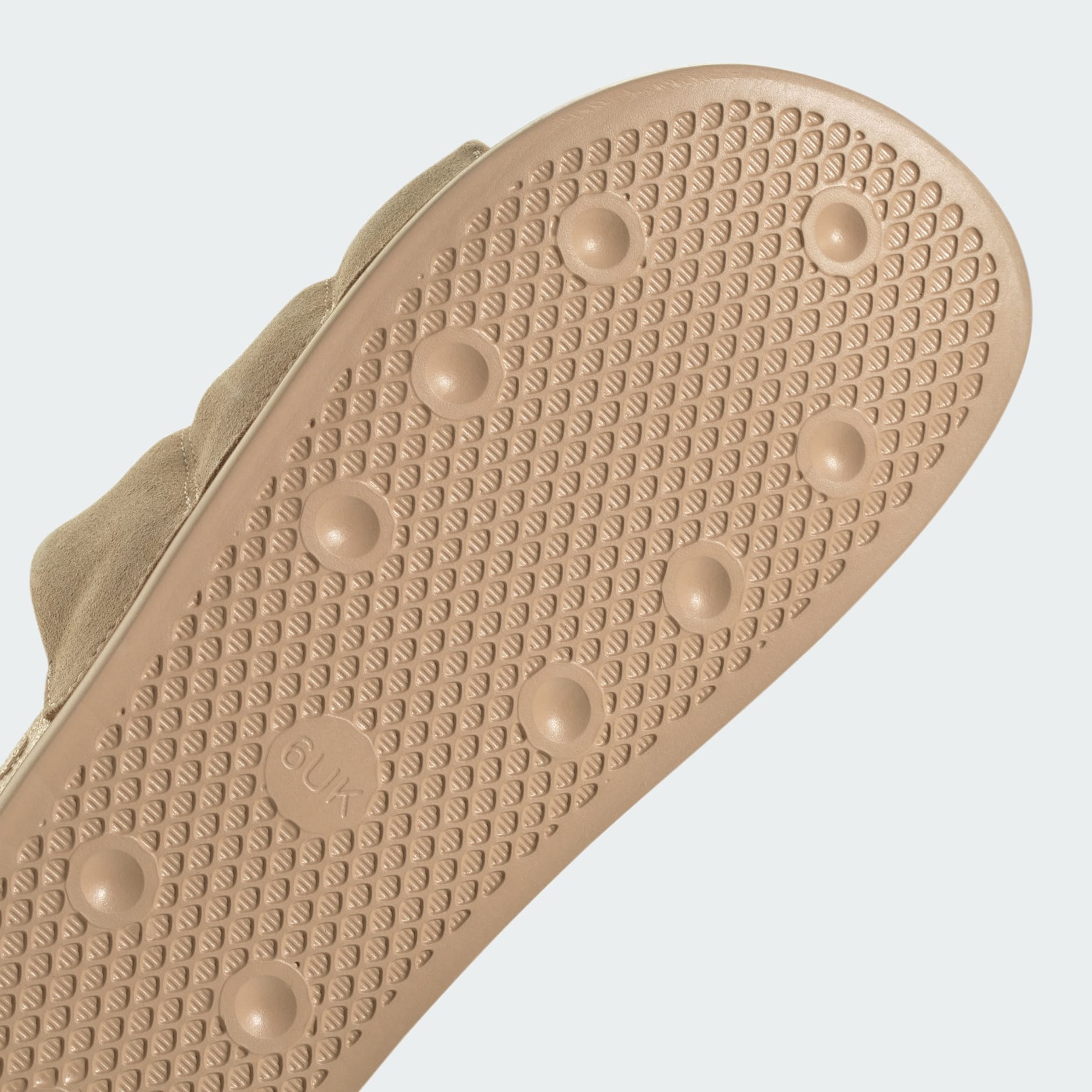 Shoes - Adilette Essential Slides - Beige | adidas Israel