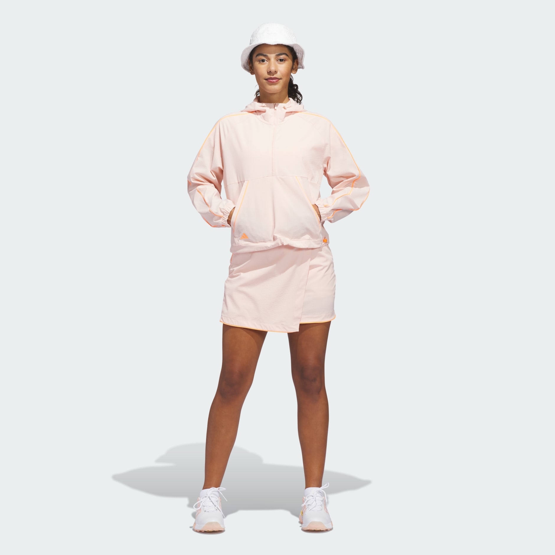 JAKNA ULTIMATE365 SEERSUCKER QUARTER-ZIP