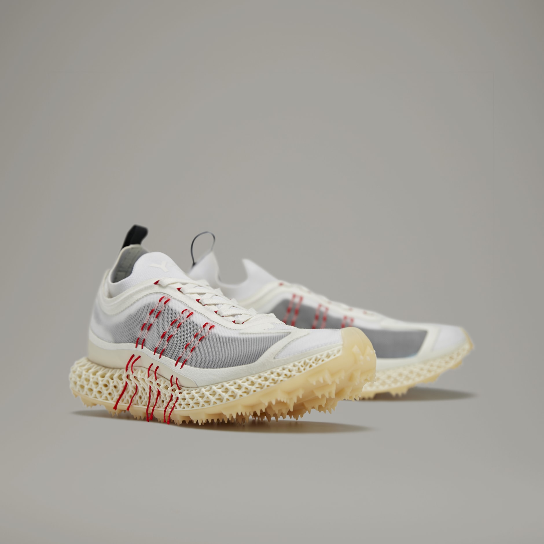 All products - Y-3 Runner adidas 4D Halo Shoes - White | adidas South ...