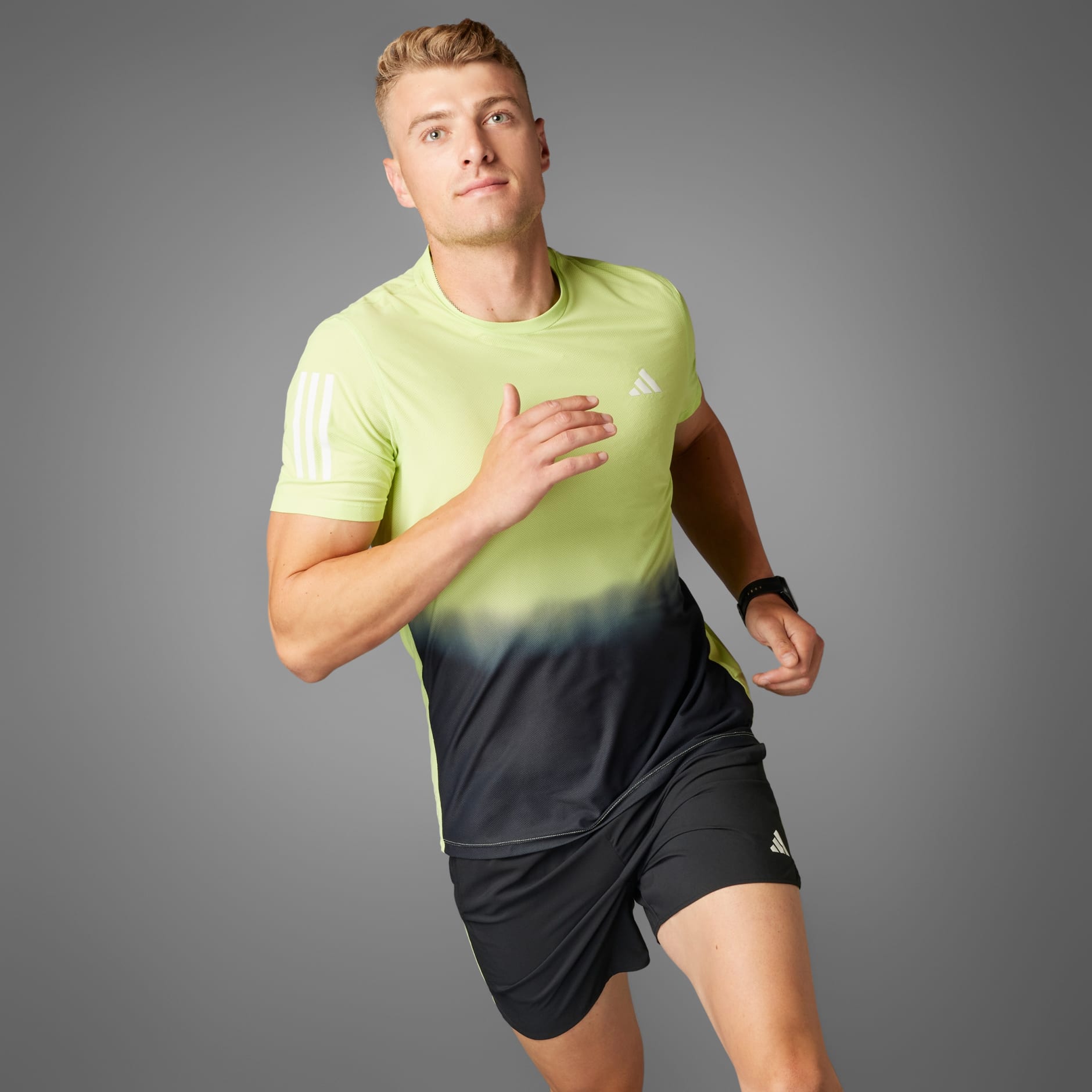 Camiseta Own the Run CLIMACOOL Colorblock