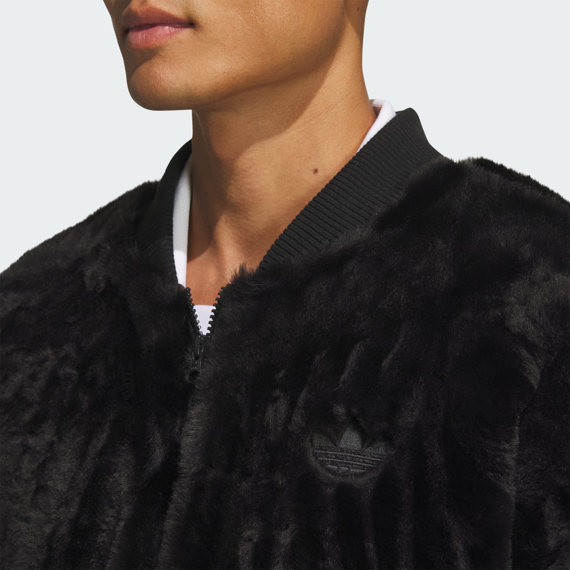 【Adidas】◆New Fur Jacket Black◆JD3776◆ Adidas NEW Fur Jacket Black JD3776 | eBay