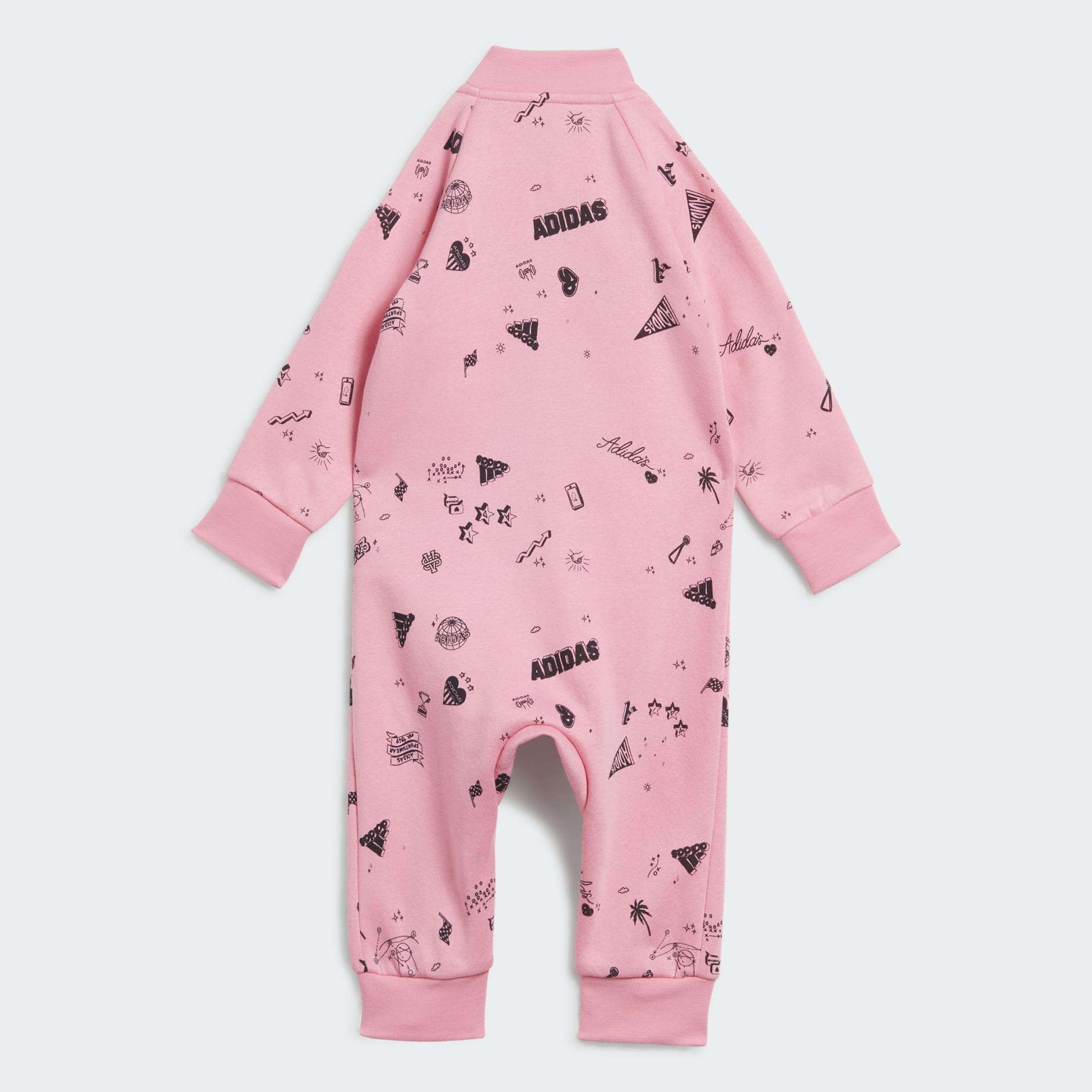 adidas Brand Love Bodysuit Kids Pink adidas KE