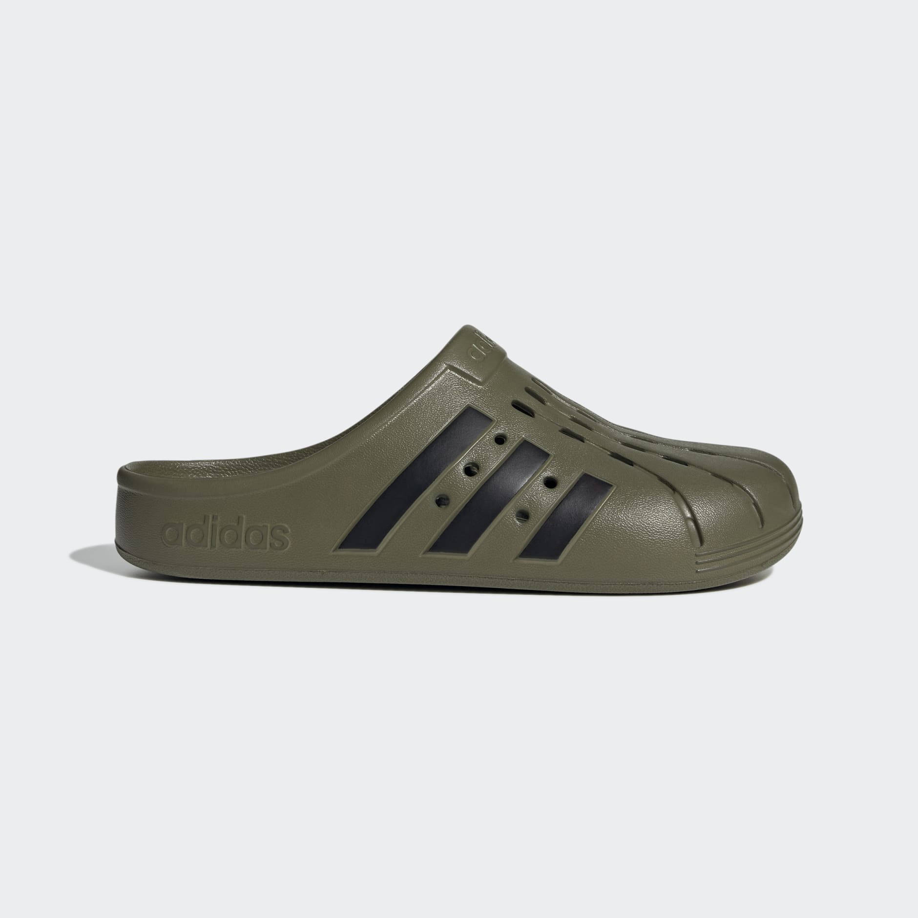 Slides - Adilette Clogs - Green | adidas South Africa