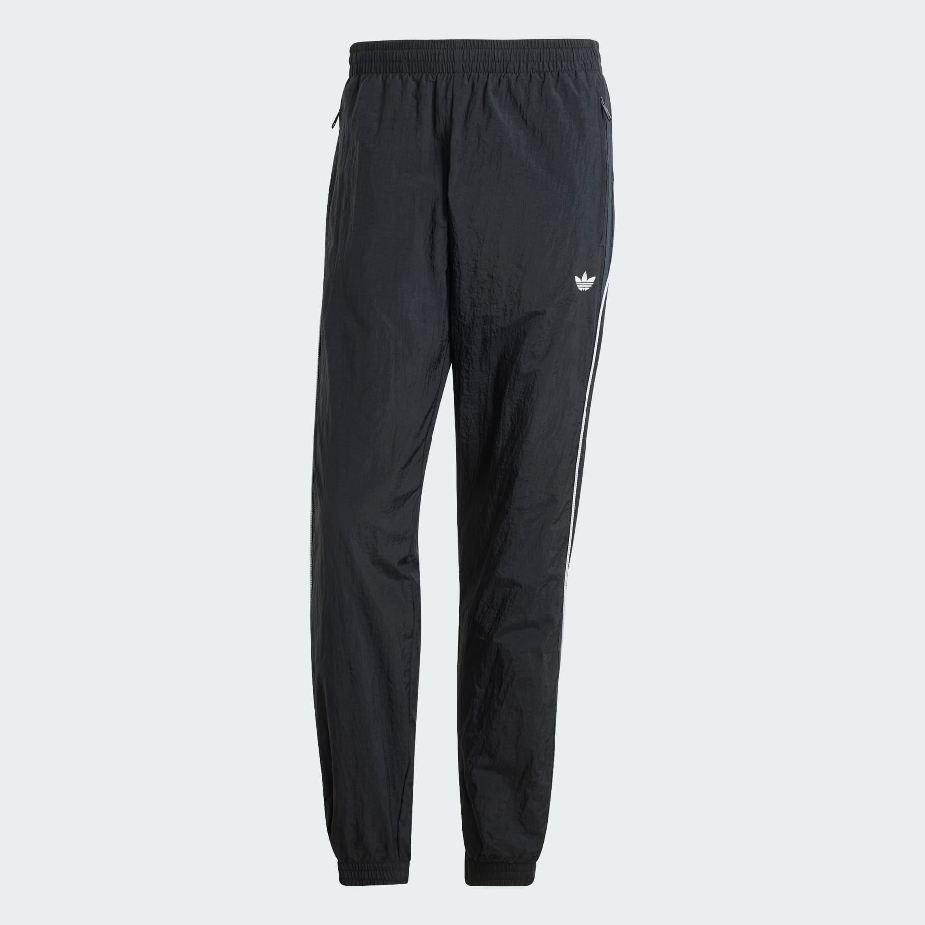 Adidas mens black track pants online