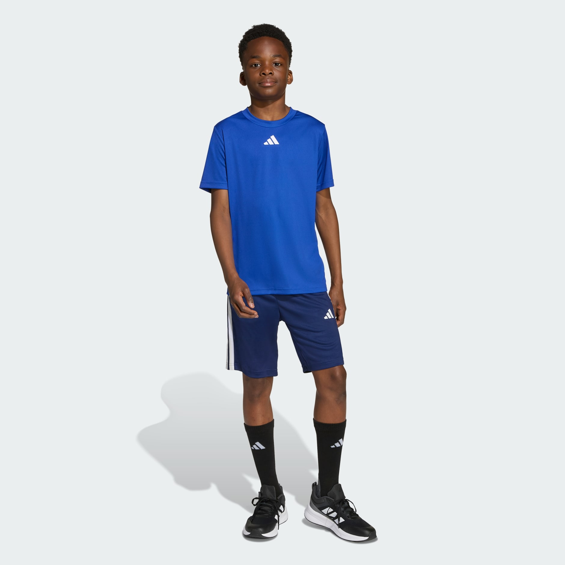 Train Essentials 3-Stripes Tee Set Kids