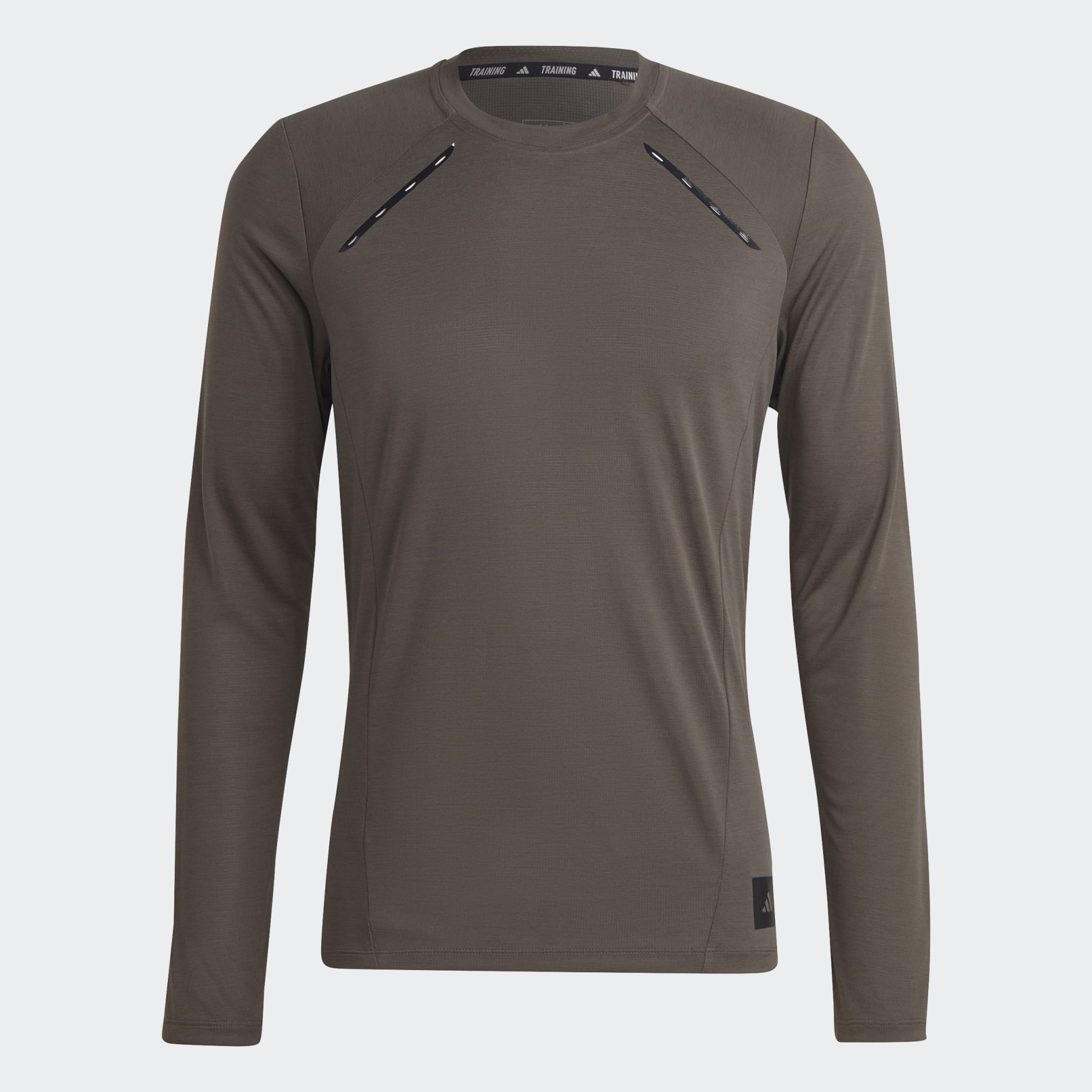 Men s Clothing Best of Adi Training Long Sleeve Tee Green