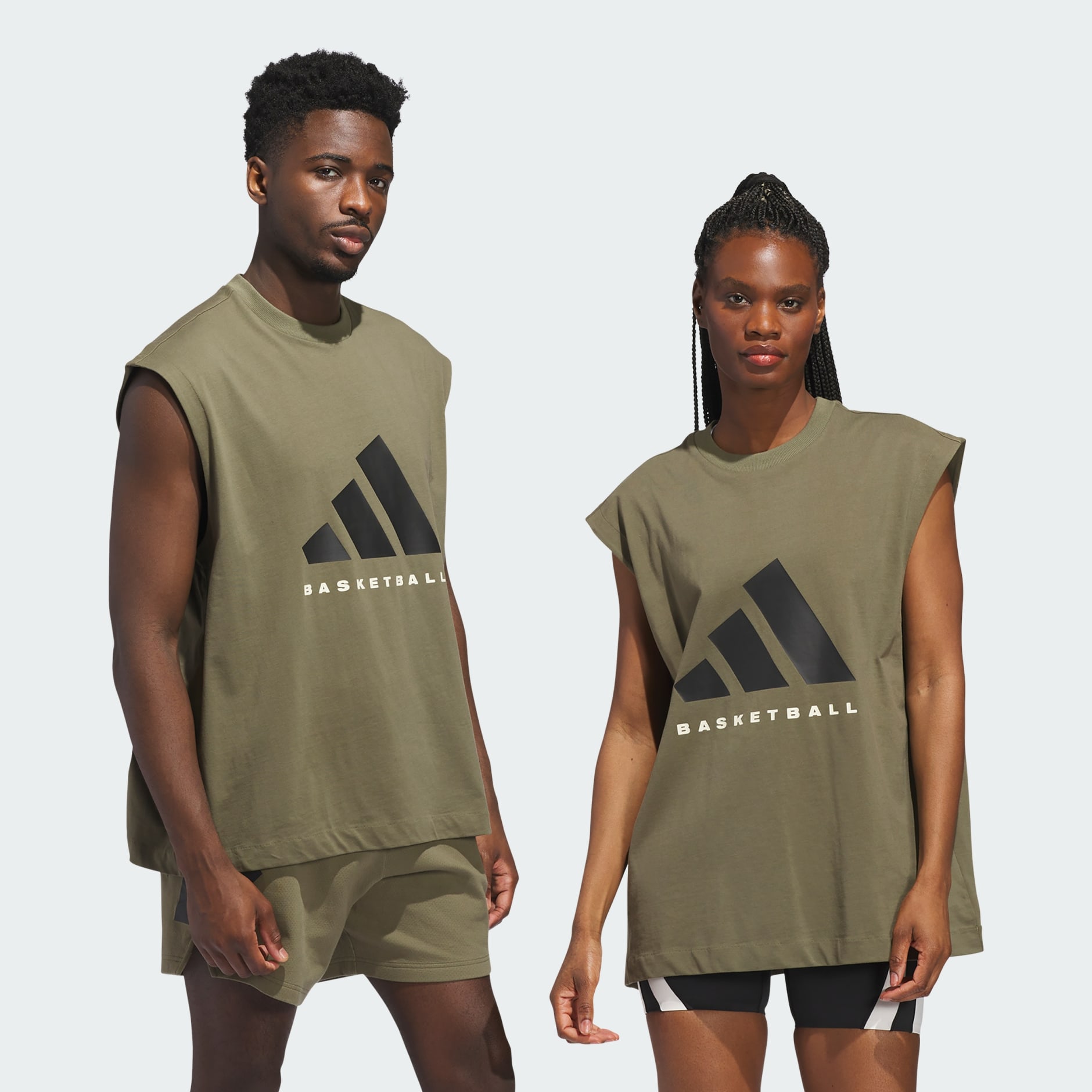 تيشيرت adidas Basketball Sleeveless (للجنسين)
