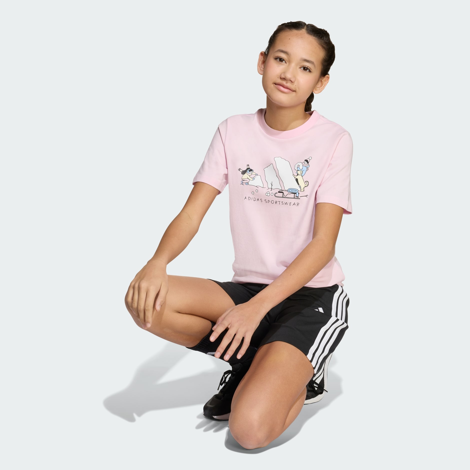 تيشيرت للأطفال Winter Sports Graphic