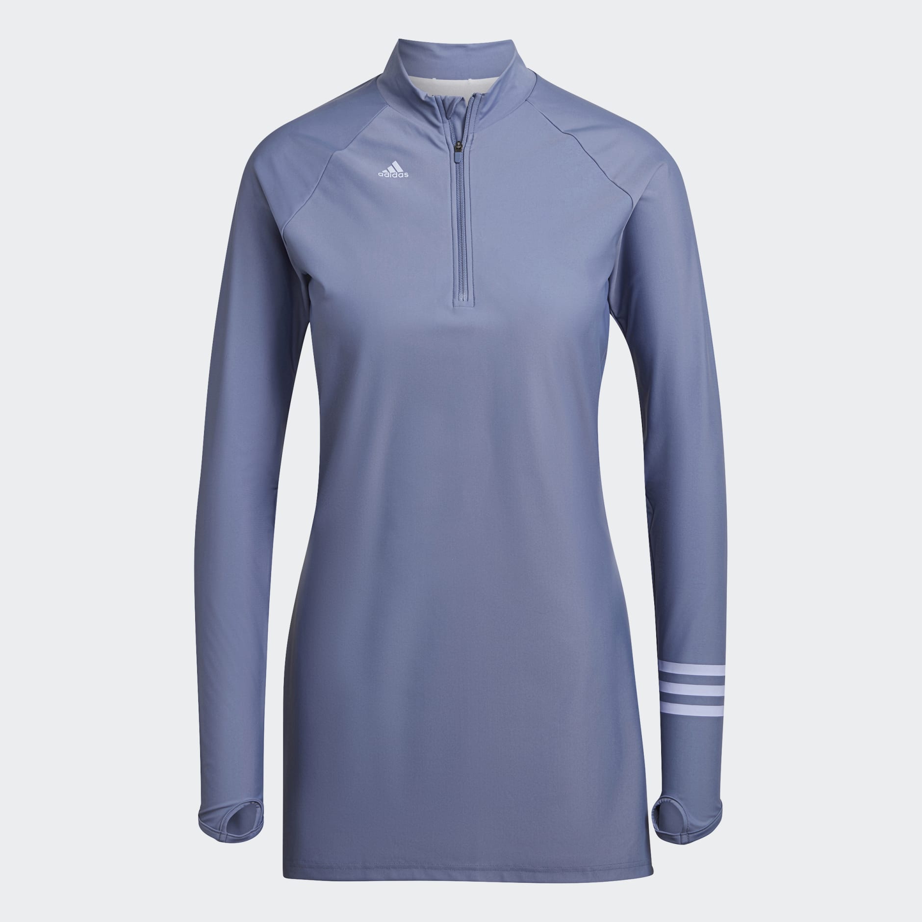 3-Stripes Long Sleeve Swim Top