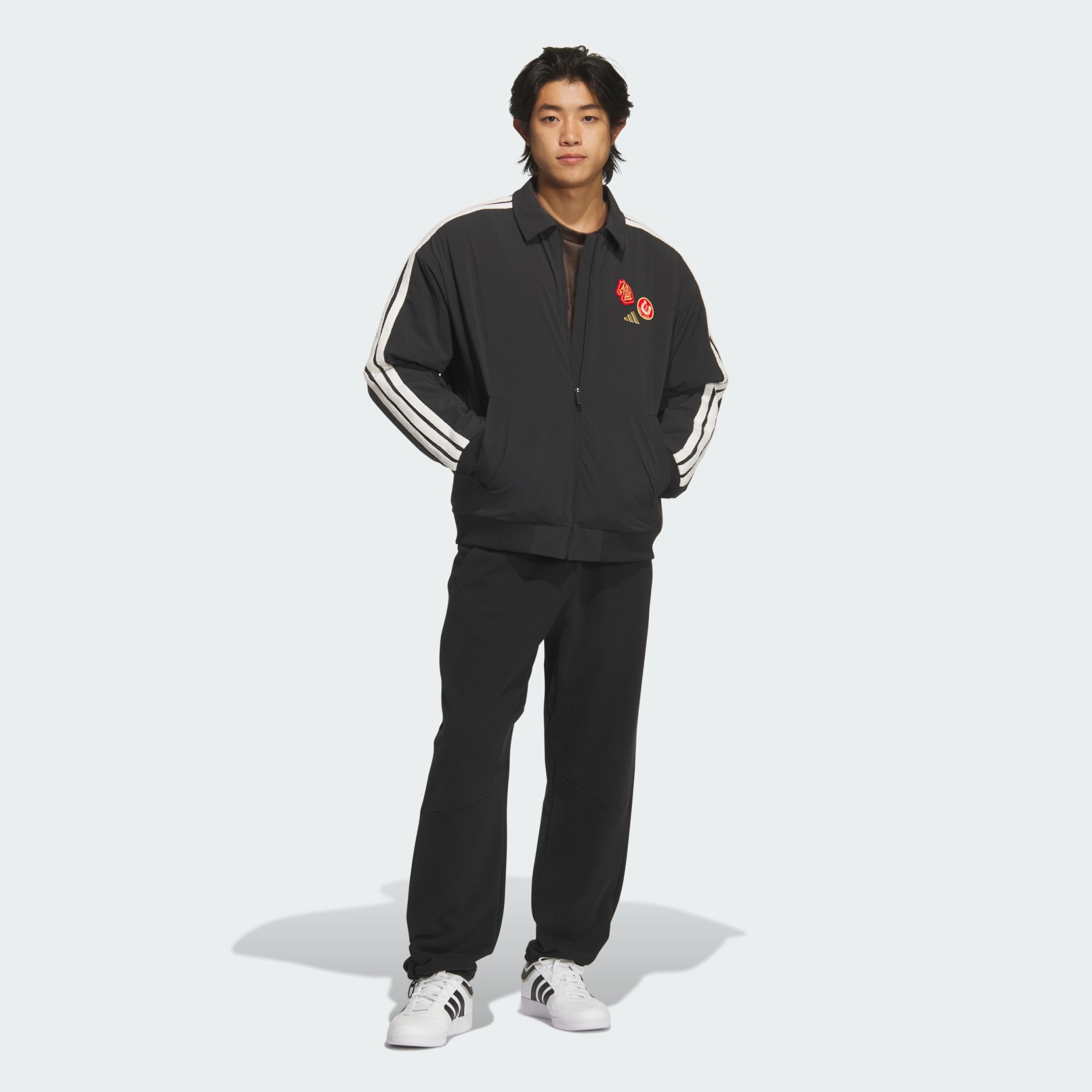 CNY 3 STRIPES REVERSIBLE WOVEN JACKET