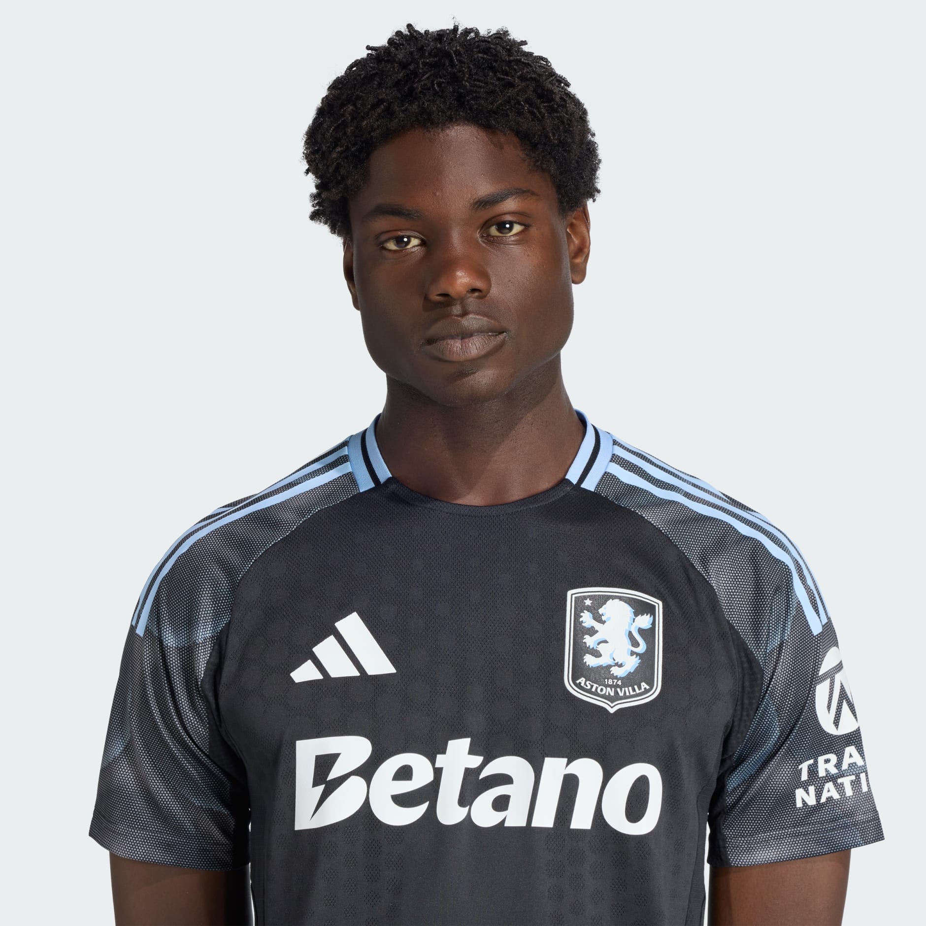 Tricou autentic Aston Villa FC pentru meciurile &icirc;n deplasare din sezonul 25/26