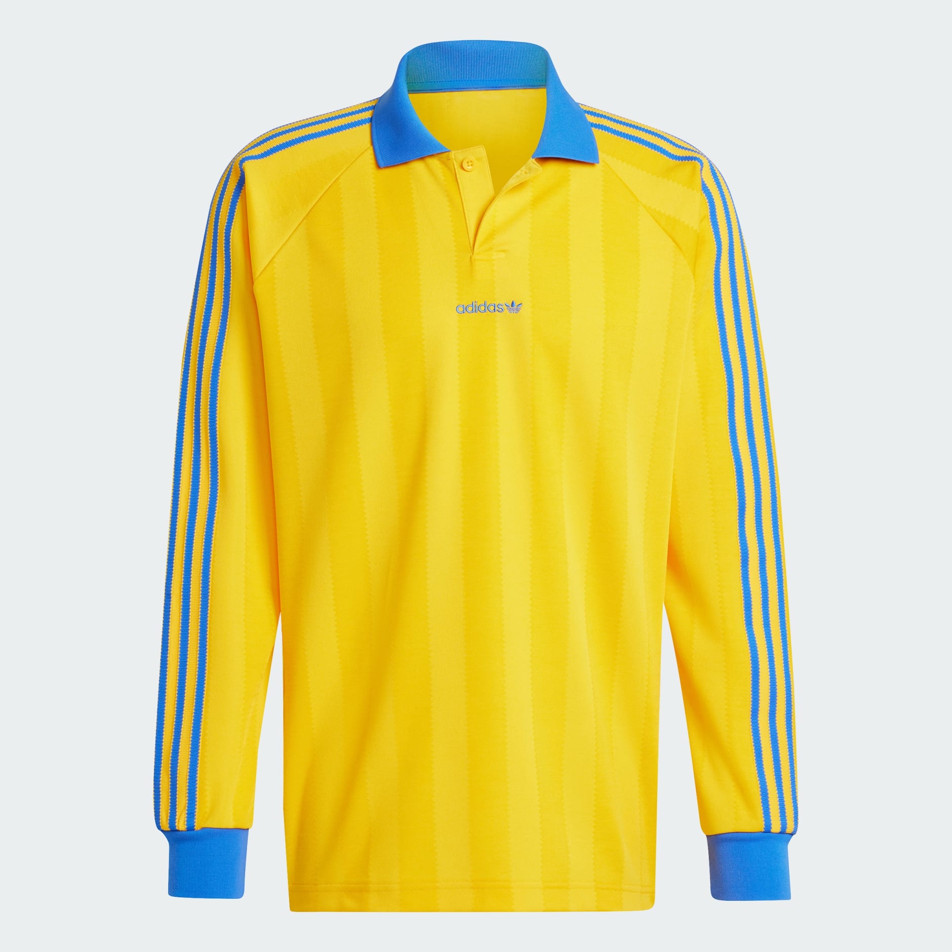 adidas Long Sleeve Jersey Yellow adidas TZ