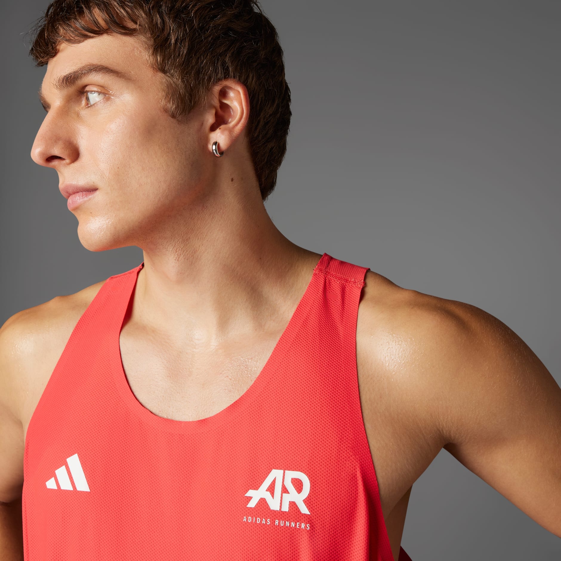 adidas Runners CLIMACOOL Singlet - Red | adidas UAE adidas Runners CLIMACOOL Singlet - Red | adidas UAE