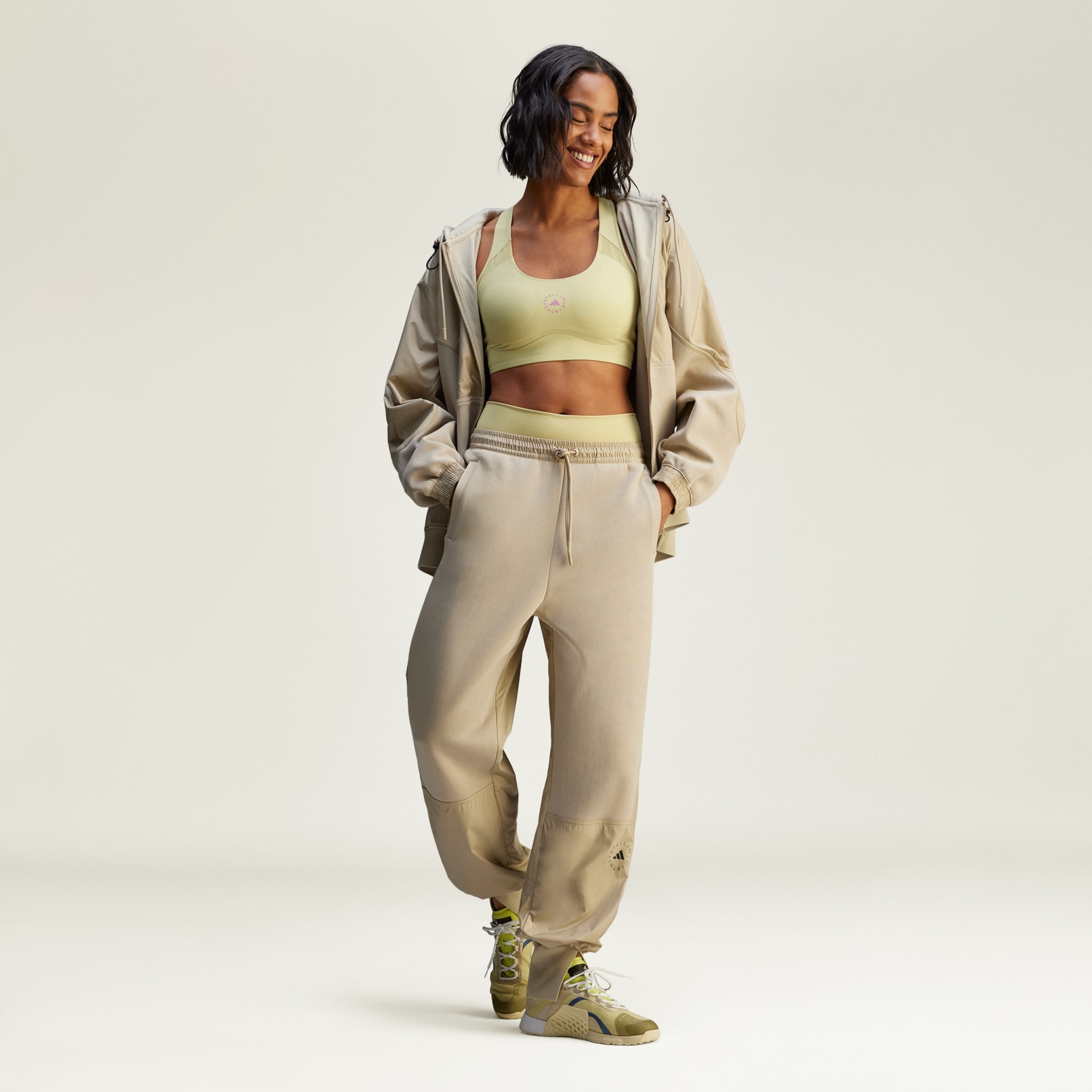 adidas by Stella McCartney Material Mix Pants