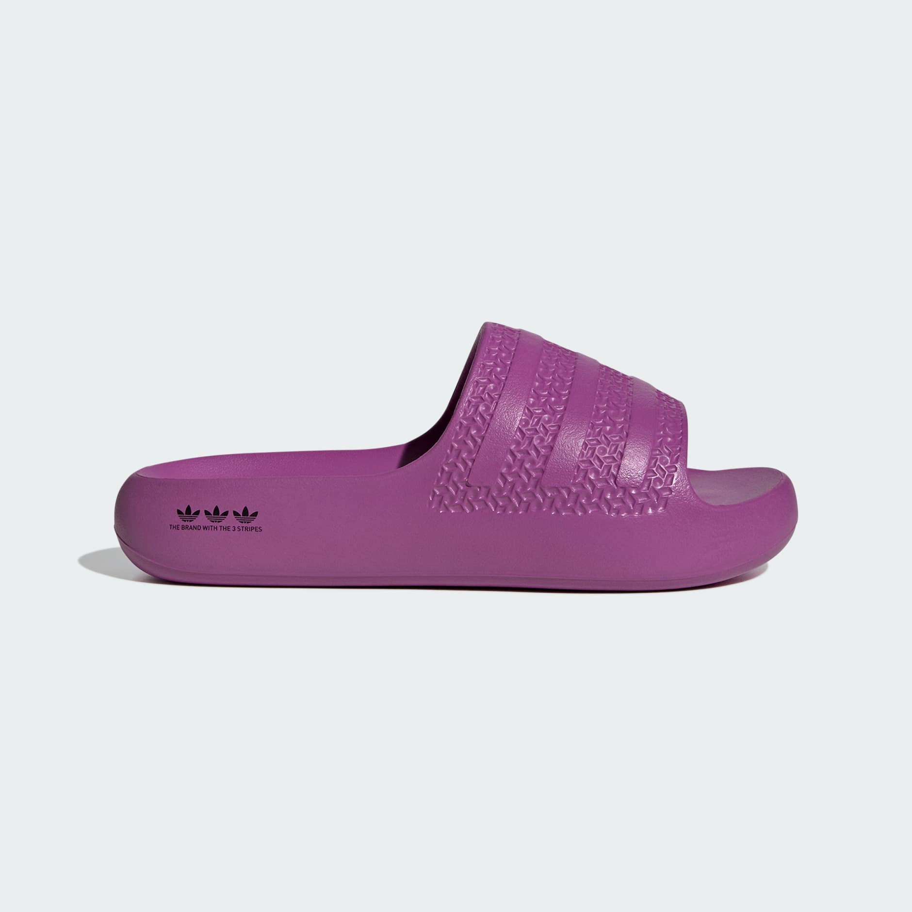 Purple adidas slides online