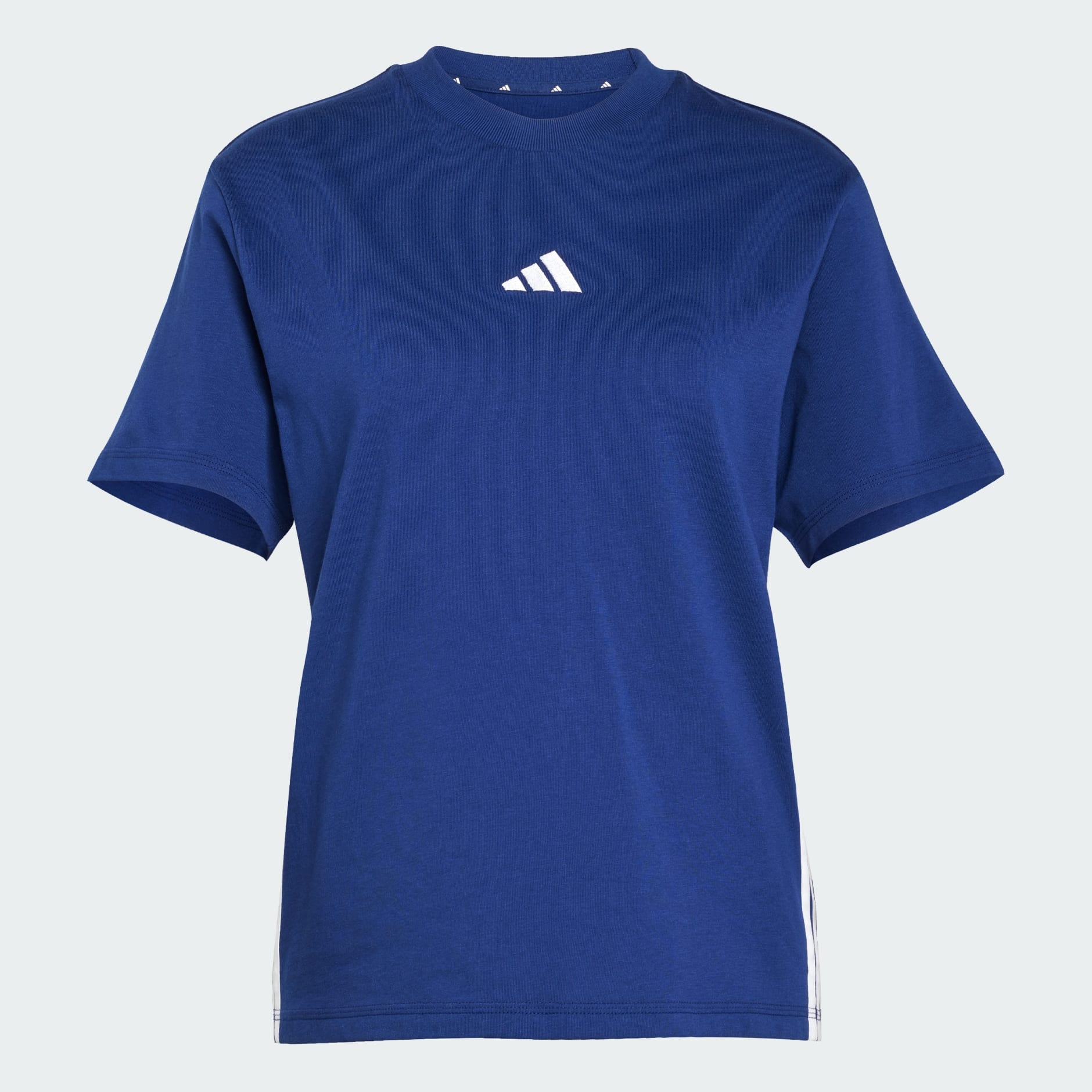 Tricou Essentials de bumbac cu 3 dungi