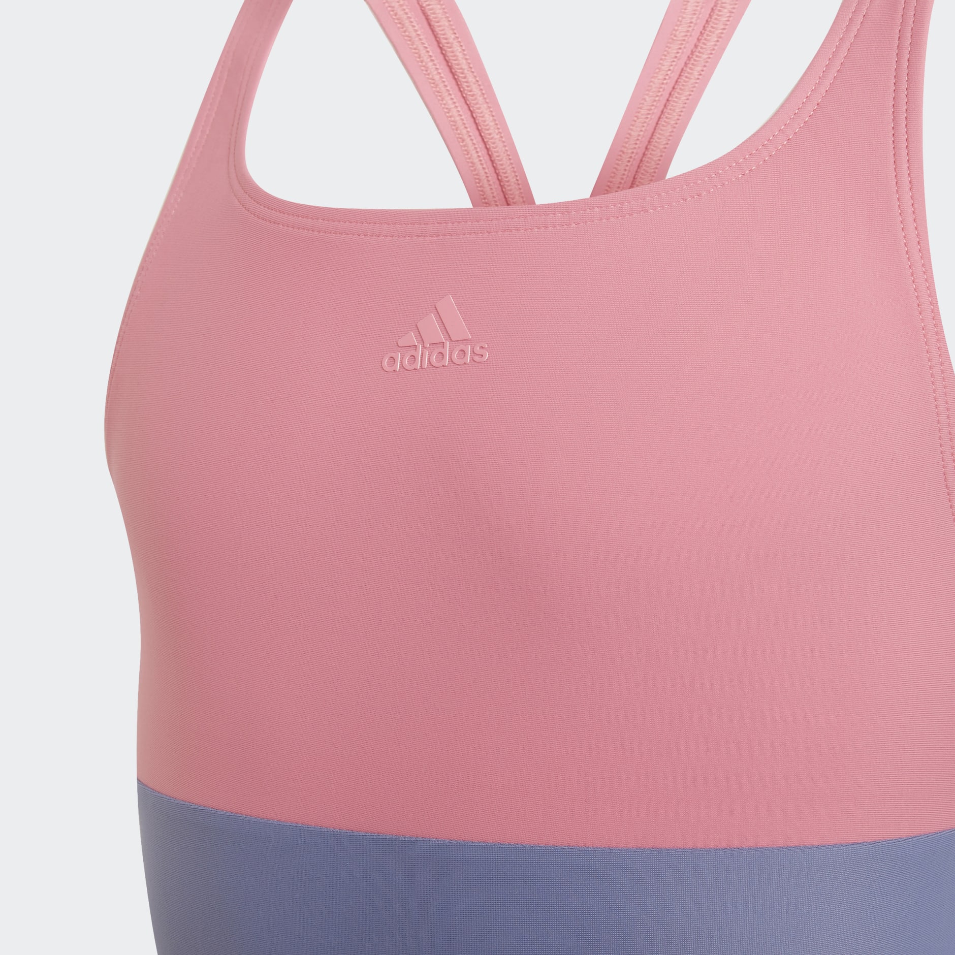 Colorblock 3-Stripes Swimsuit