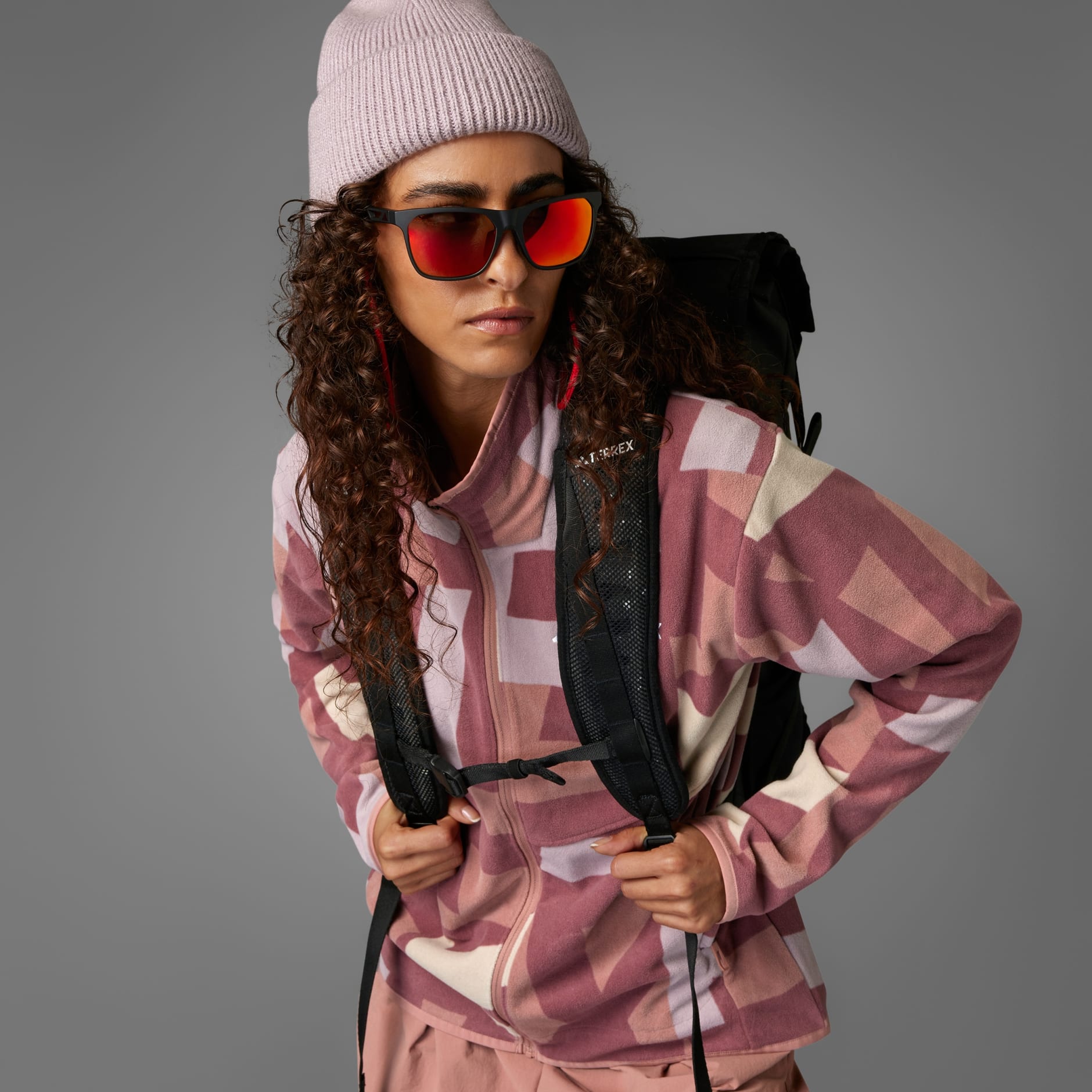 Terrex Multi Printed Full-Zip Fleece Jacket