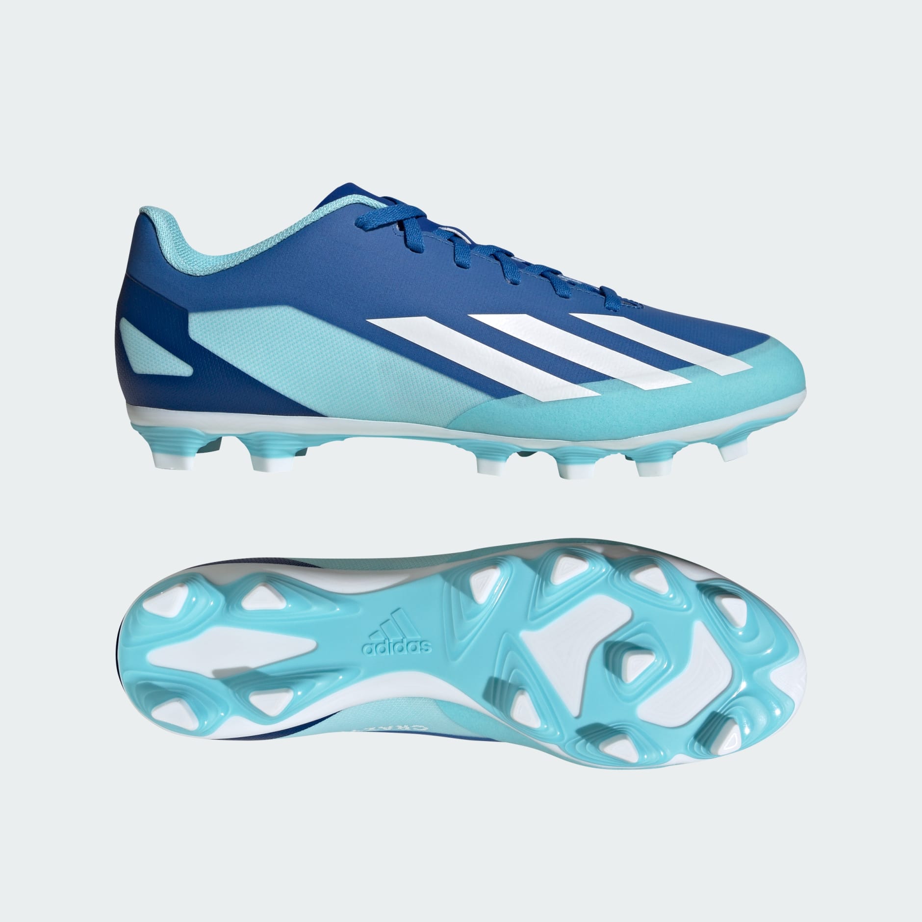 All products - X Crazyfast.4 Flexible Ground Boots - Blue | adidas ...