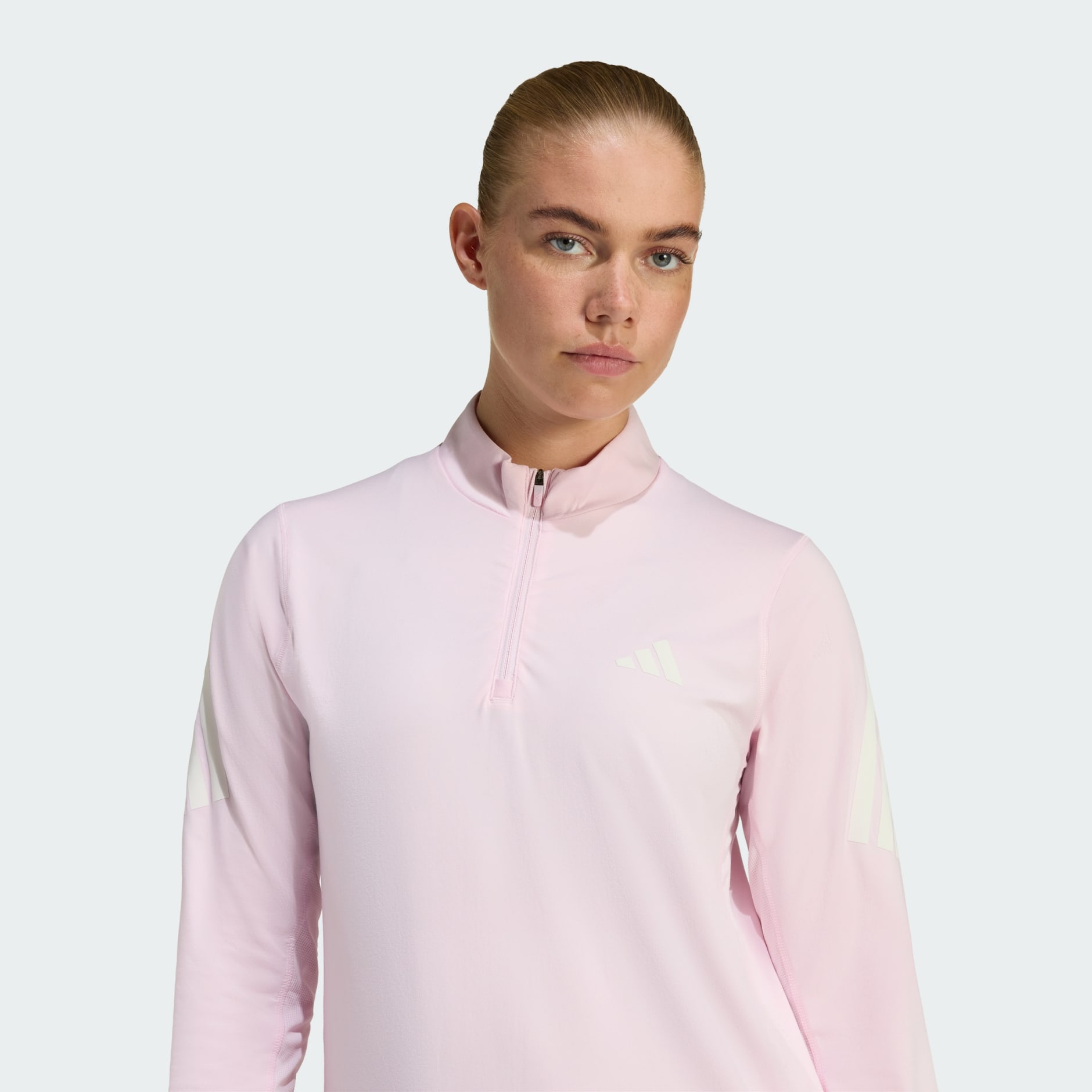 Pulover s patentnim zatvaračem polovicom duljine adi365 Iconic Running