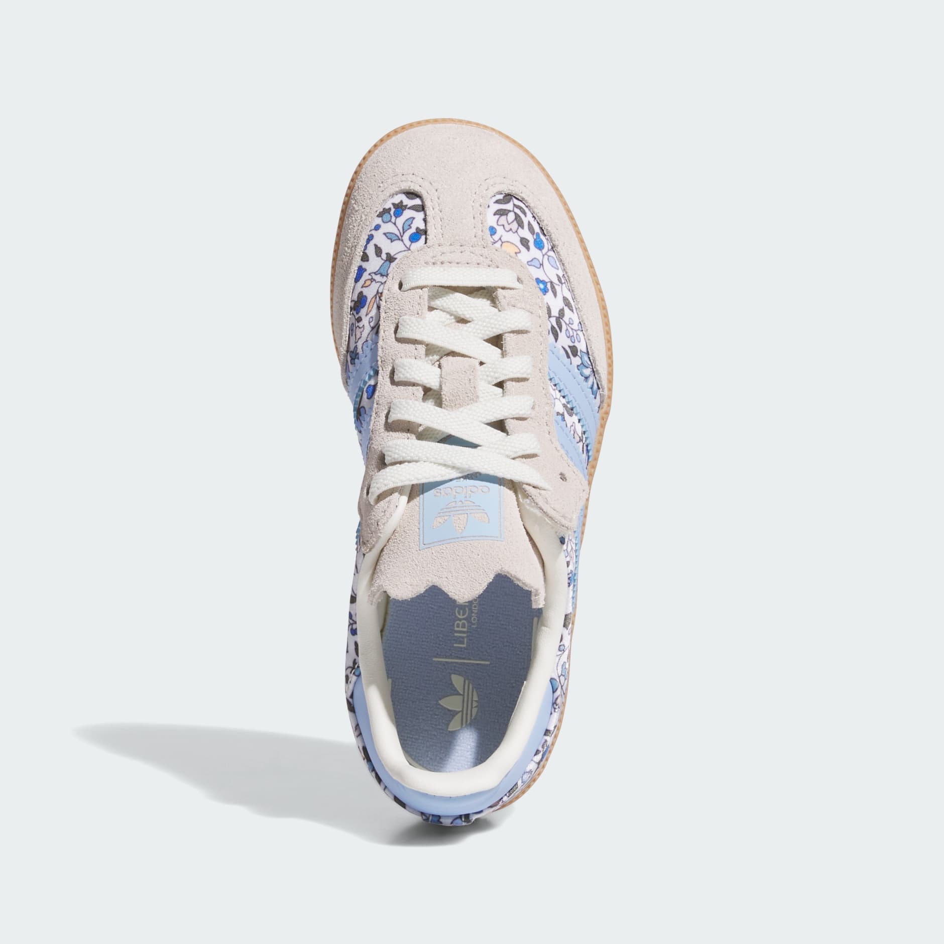 Pantofi sport Samba OG x Liberty London Comfort Closure cu șireturi elastice, pentru copii