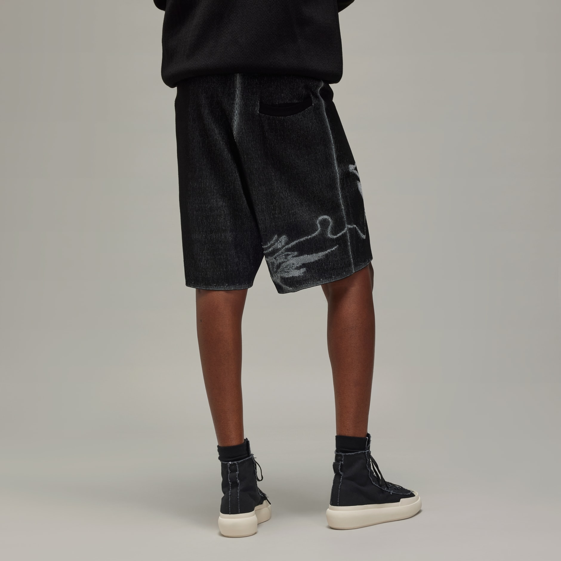 Y-3 Graphic Knit Shorts
