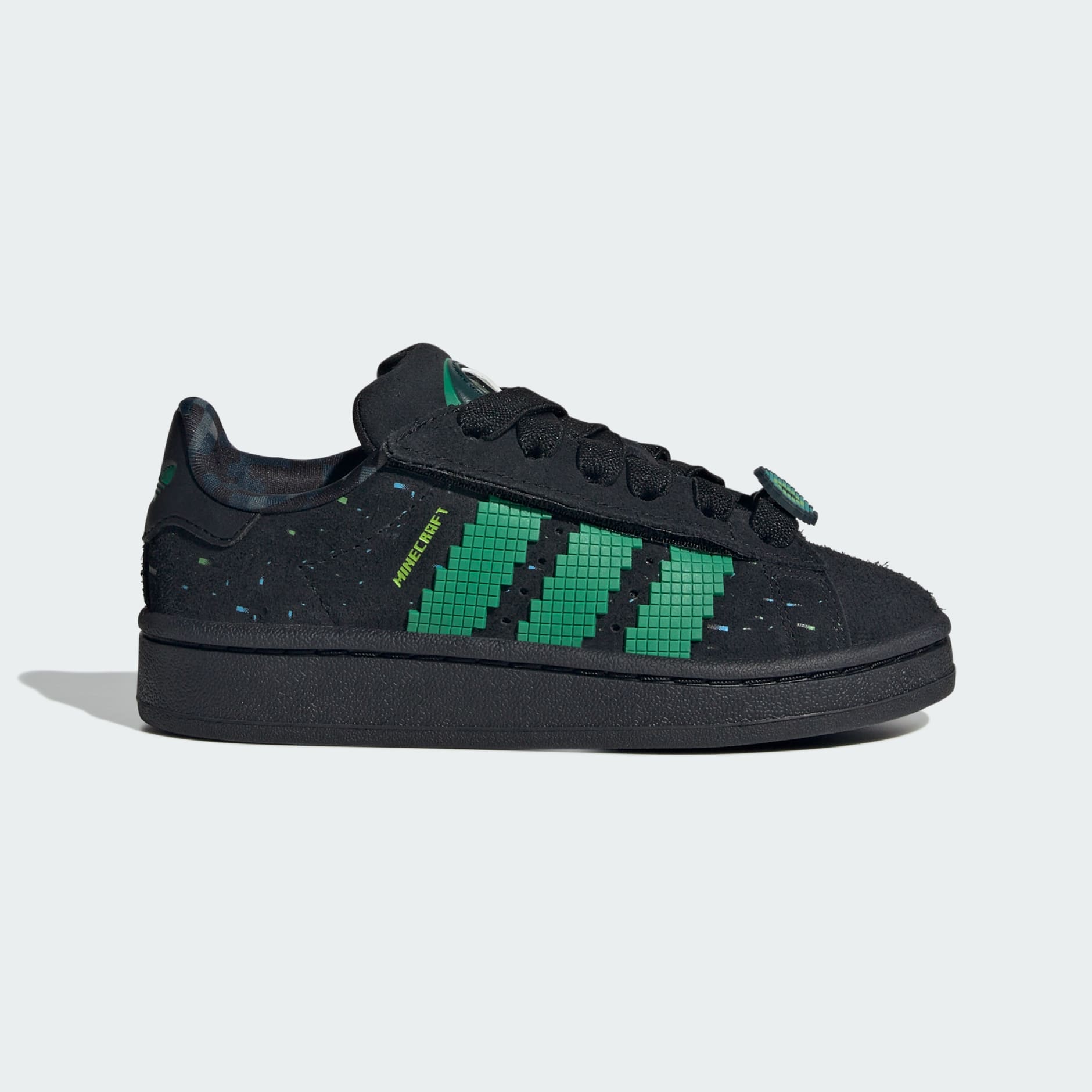 ADIDAS MINECRAFT CAMPUS 00s COMFORT CLOSURE ELASTIC LACE SHOES