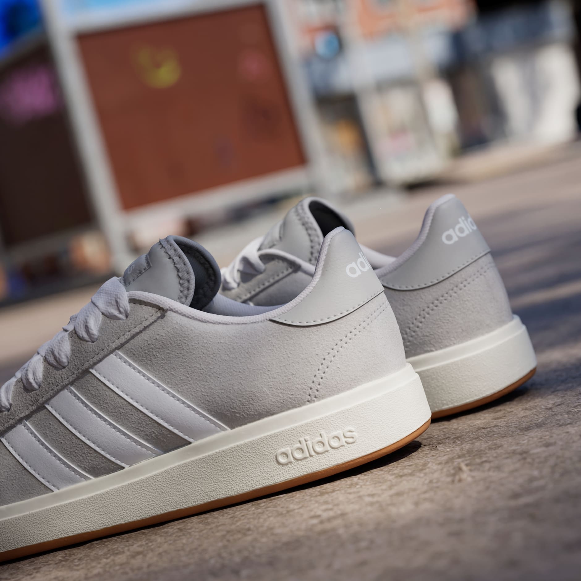 Shoes - Grand Court Base 00s Shoes - Grey | adidas Oman