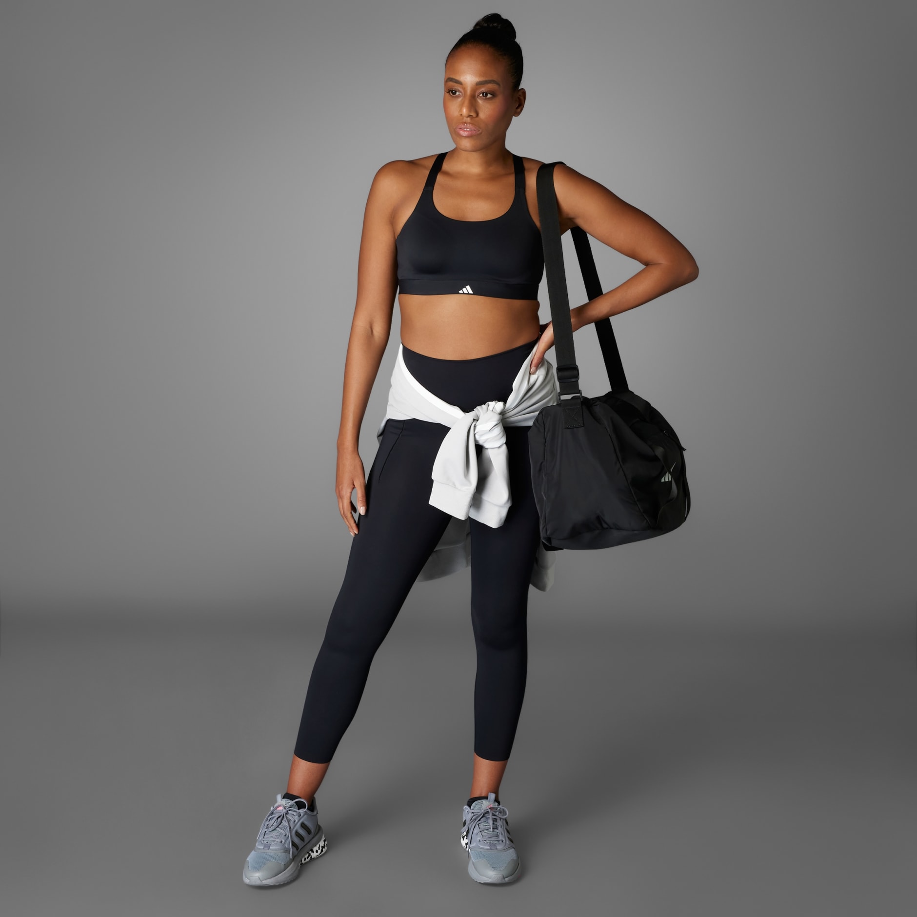 Clothing - TLRD Impact Luxe Training High-Support Bra - Black | adidas ...