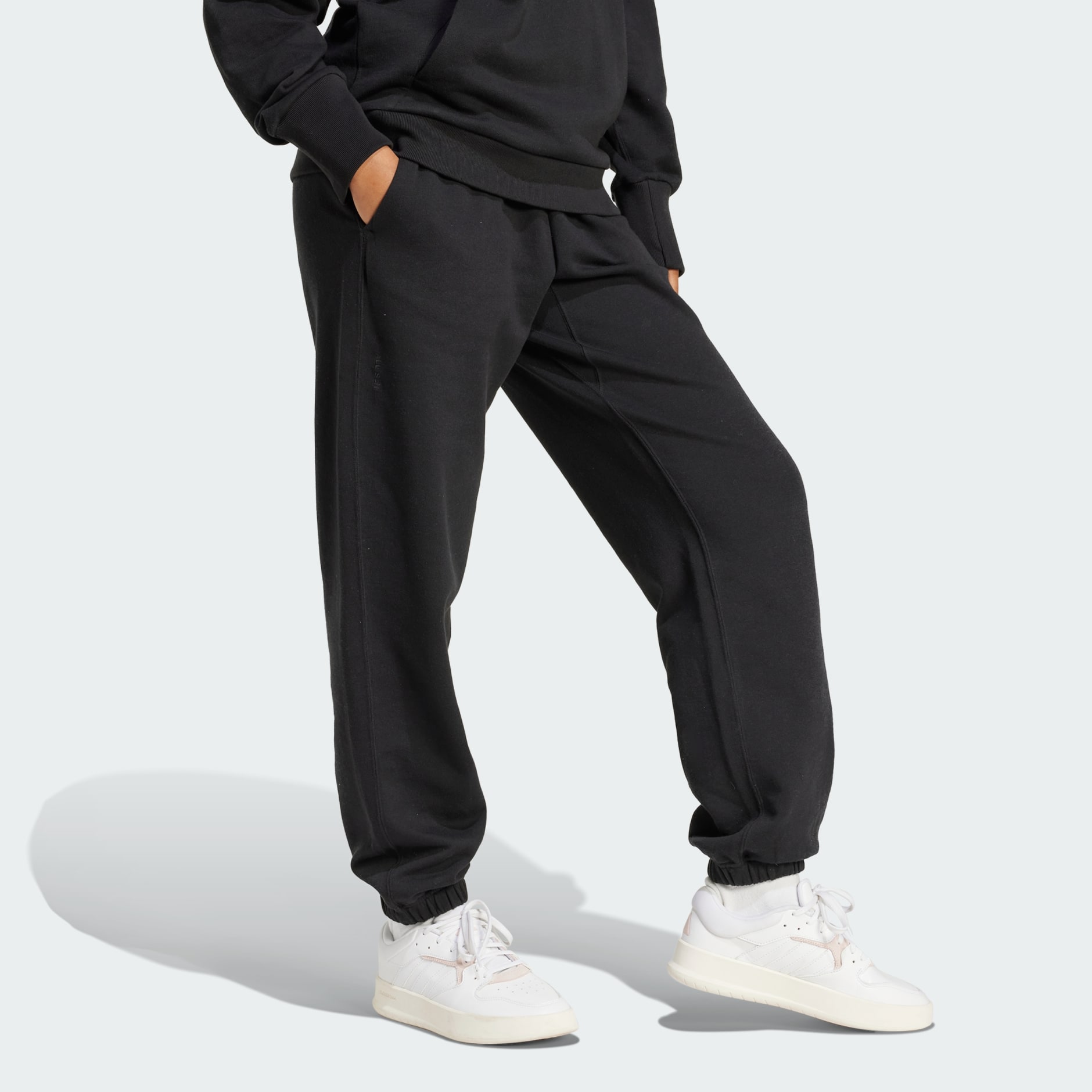 CLOTHING - ALL SZN French Terry Loose Pants - Black | adidas CLOTHING - ALL SZN French Terry Loose Pants - Black | adidas