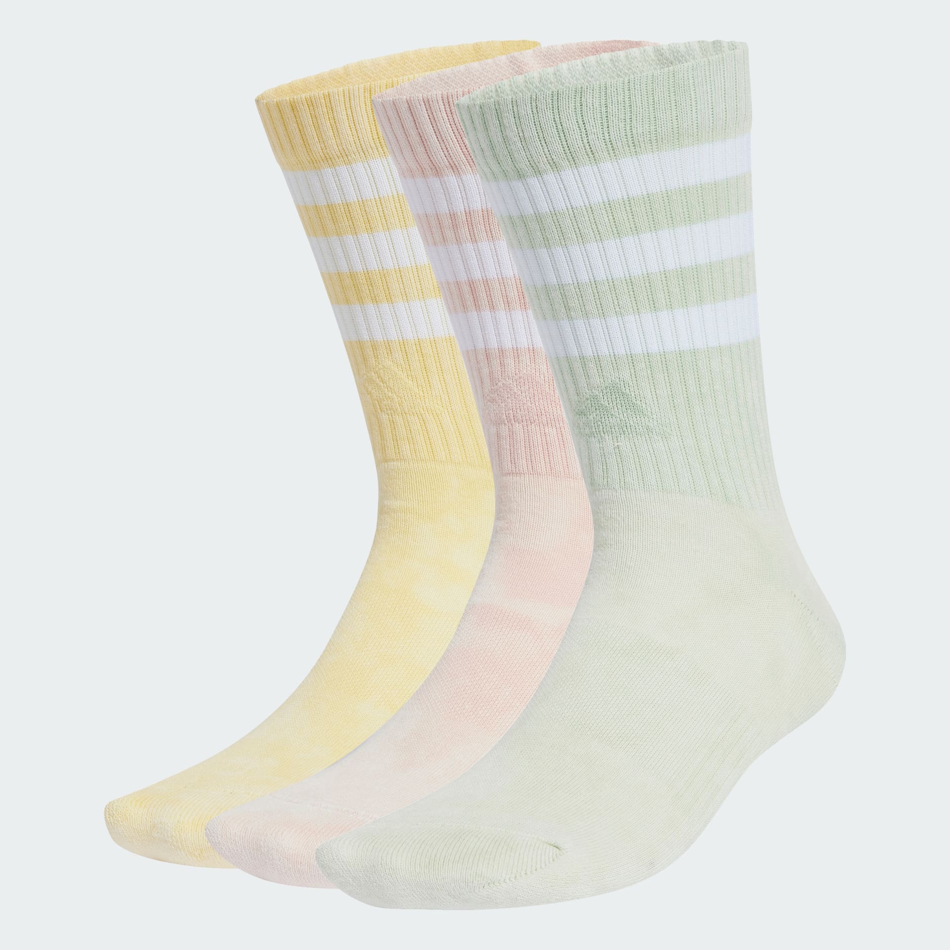 Adidas solid crew socks 3 pairs best sale