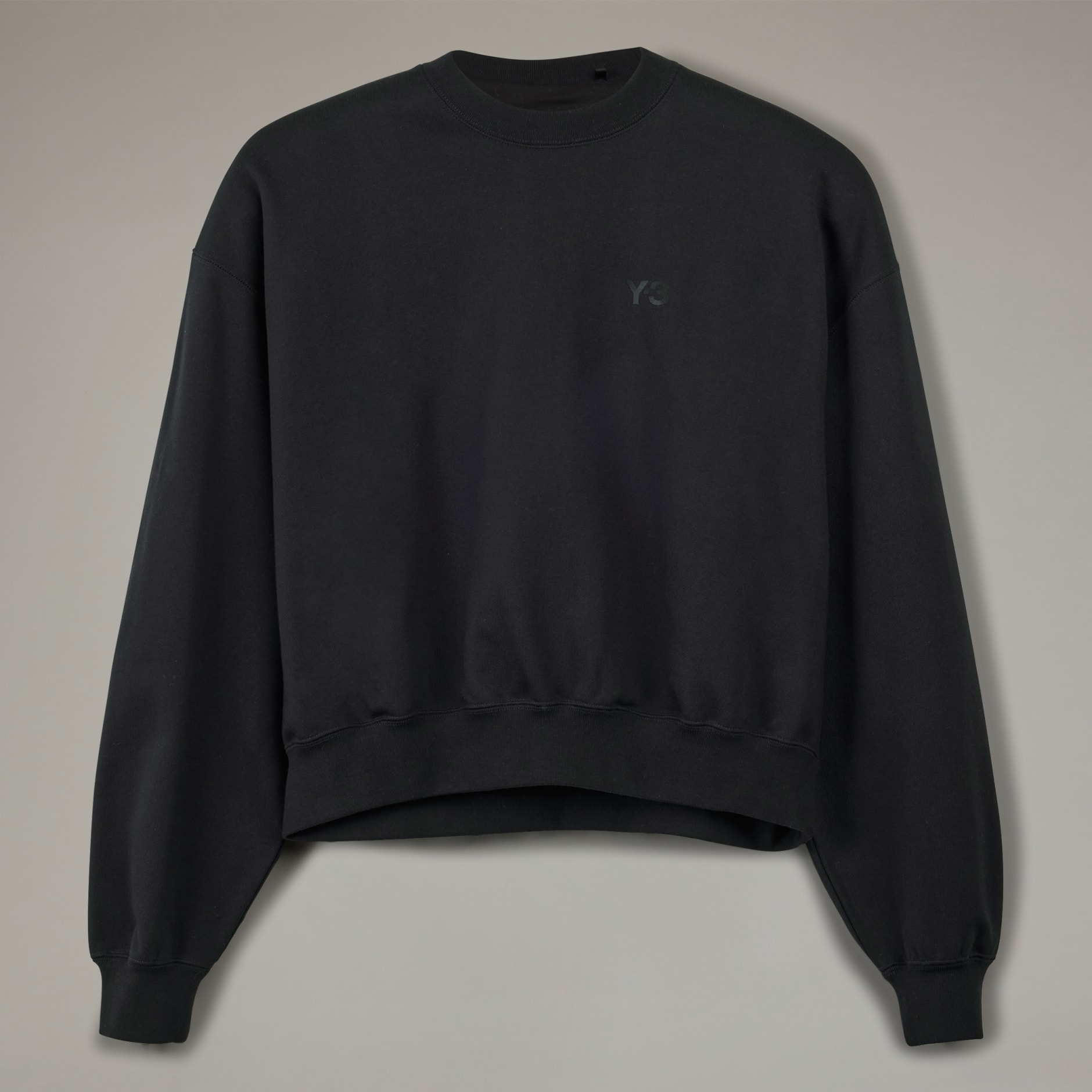 Y-3 Brushed Terry Boxy Crew Sweatshirt
