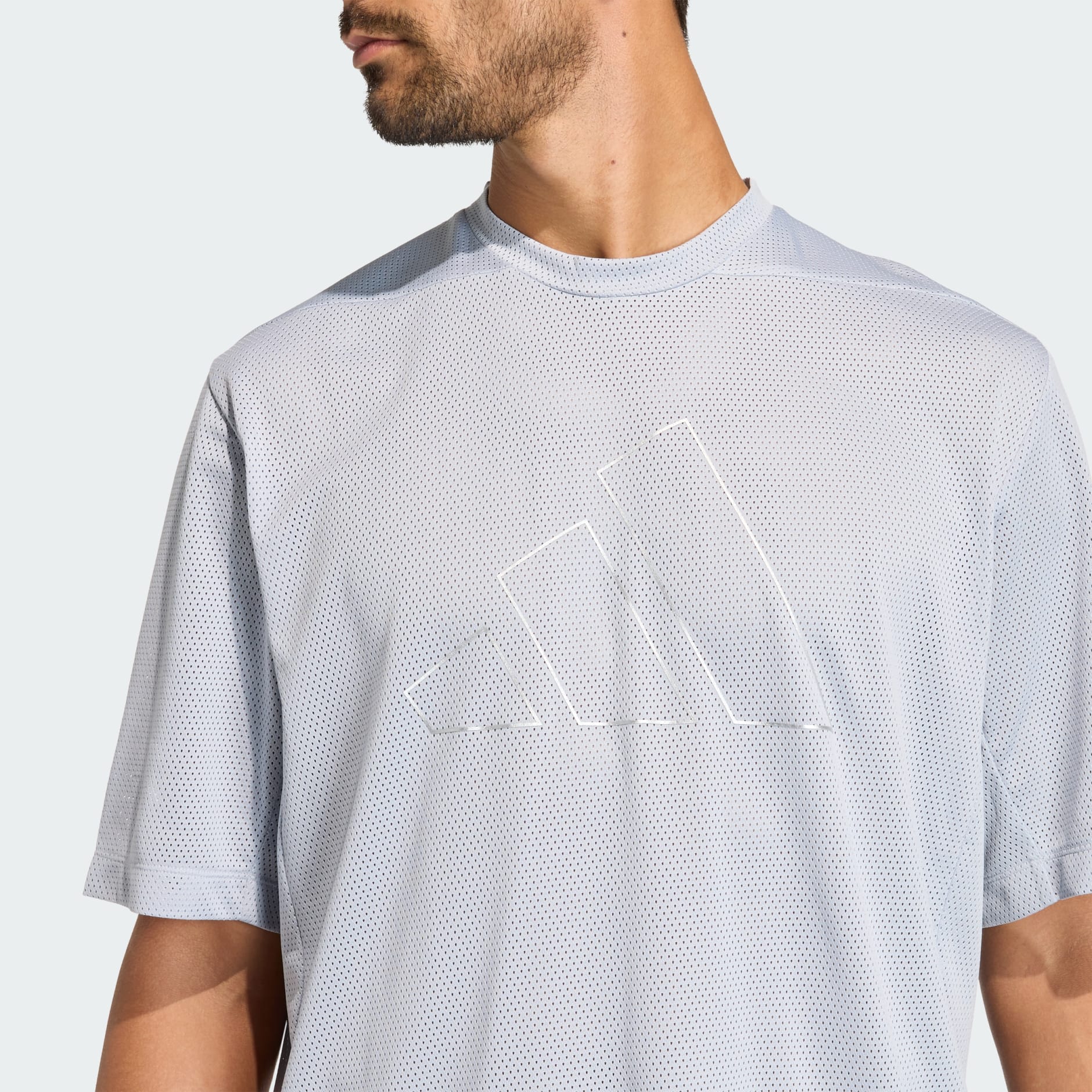 CAMISETA D4T POWER ESSENTIALS WORKOUT DE MALLA