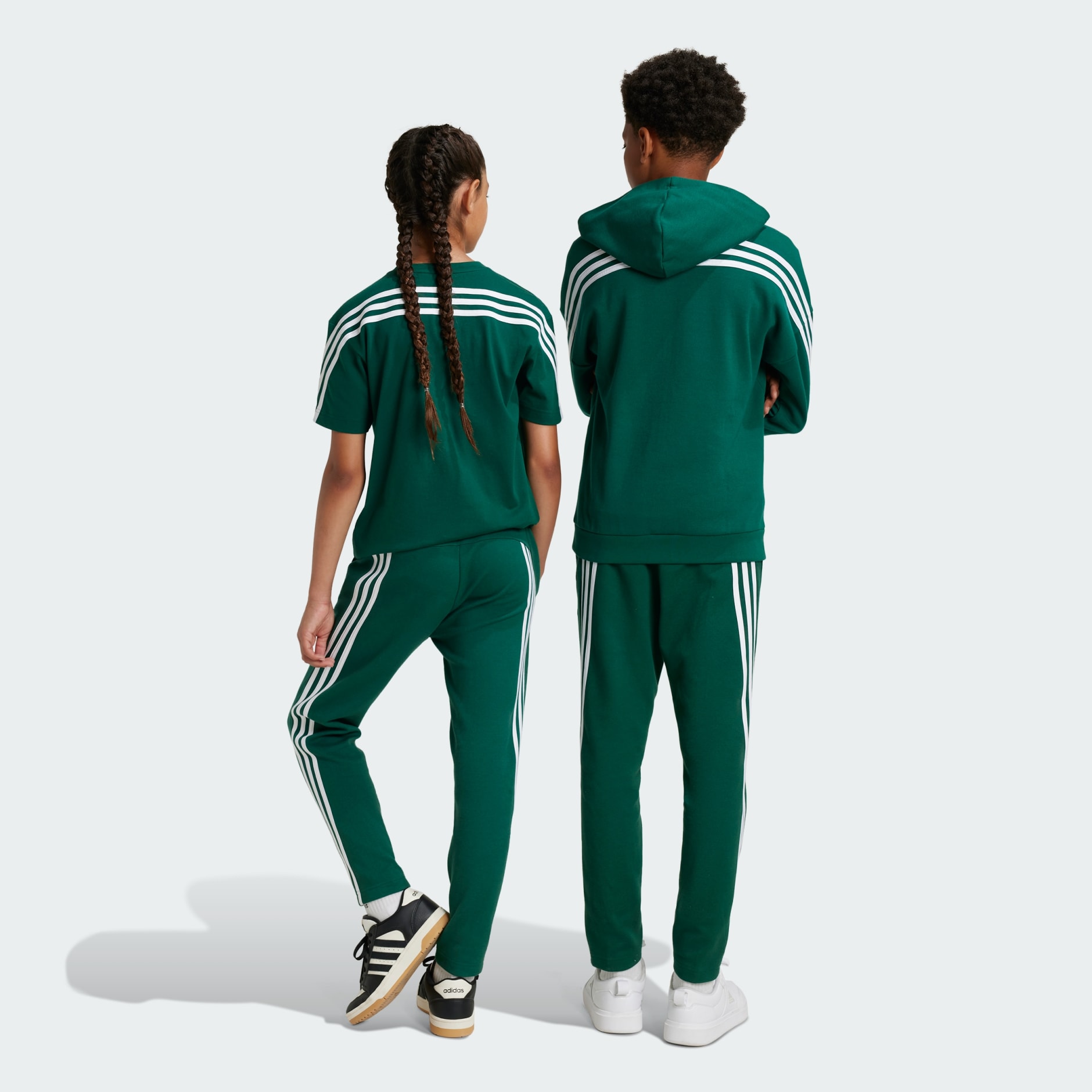 Pantaloni p&acirc;nă la gleznă cu 3 dungi Future Icons