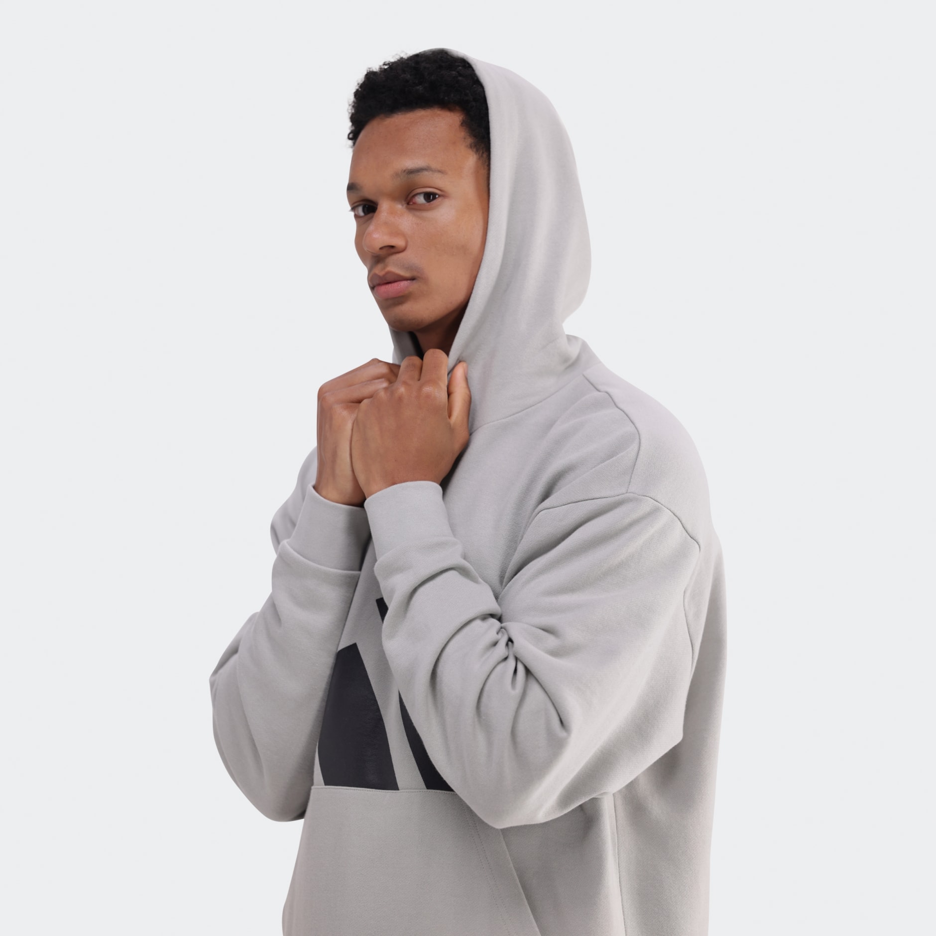 Essentials Big Logo Fleece Hoodie