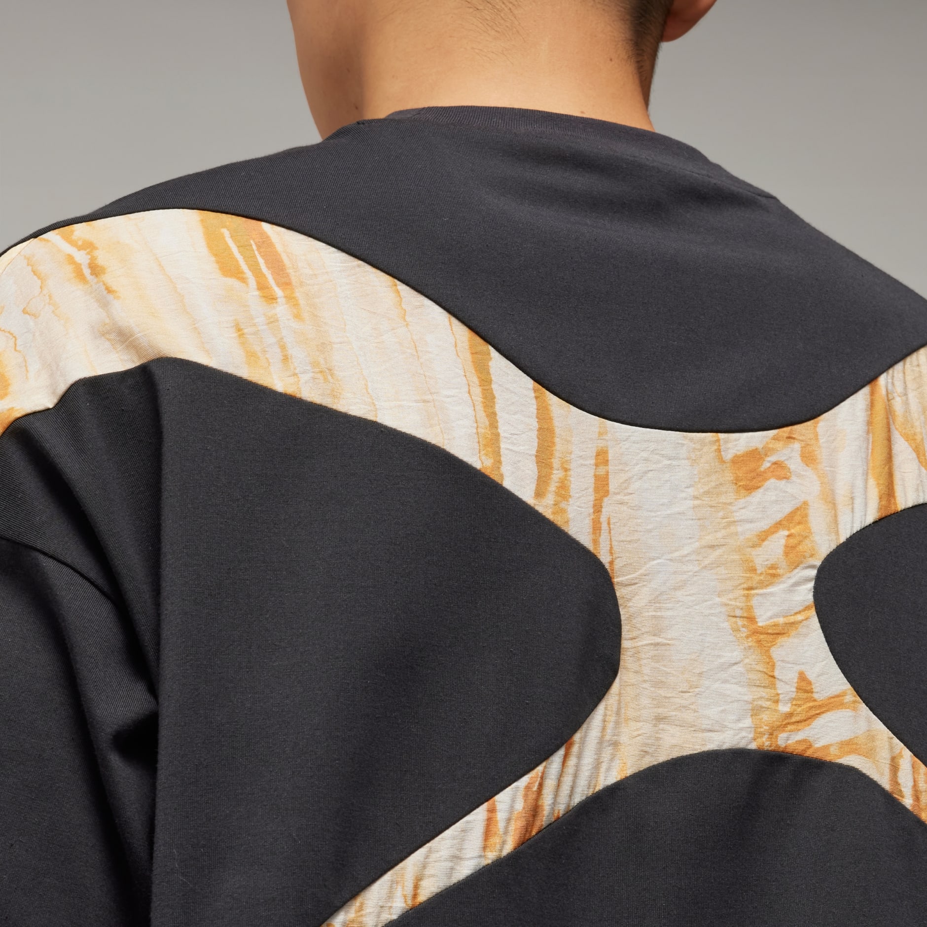 adidas Y-3 Rust Dye Short Sleeve Tee - Black | adidas UAE