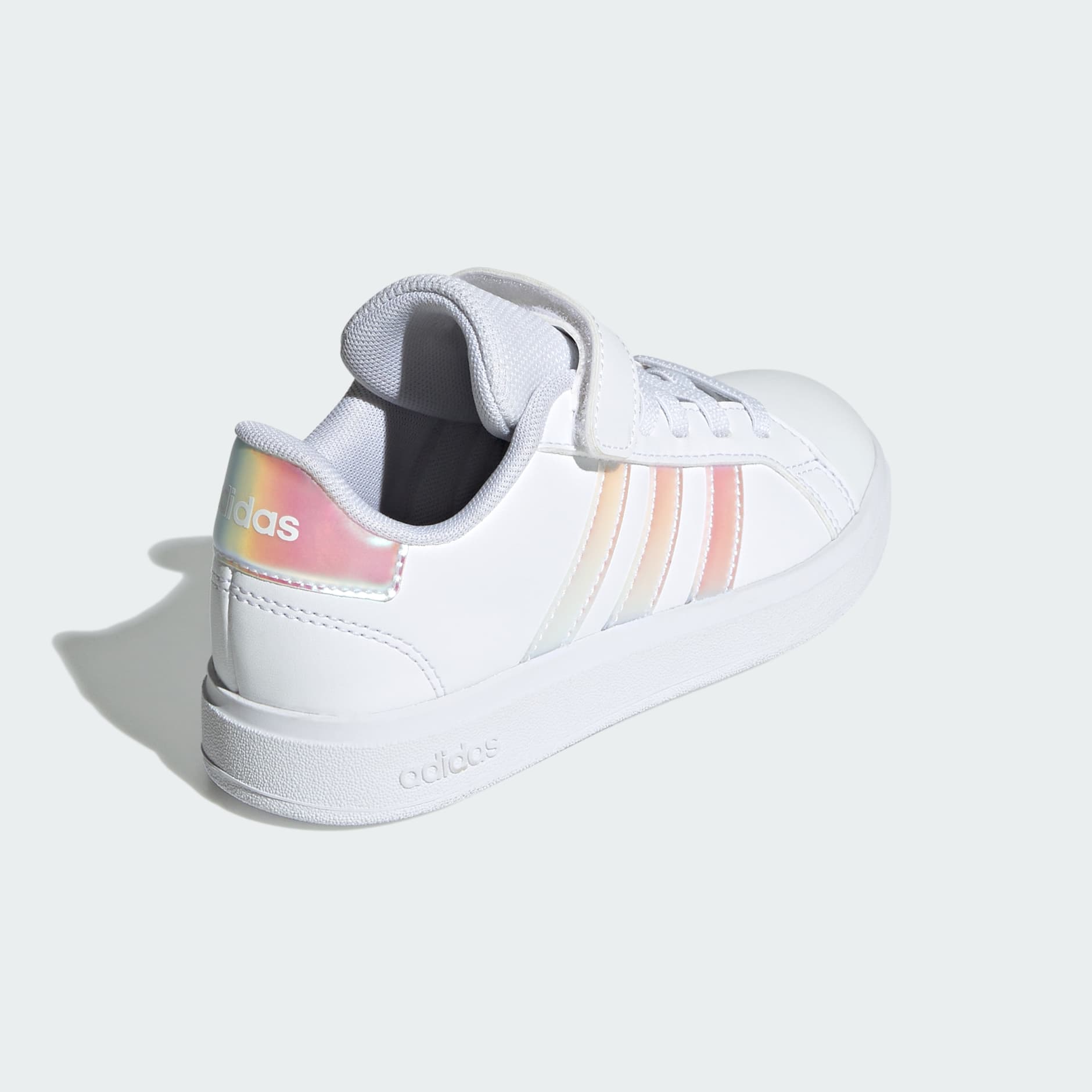 Adidas grand court trainers junior best sale