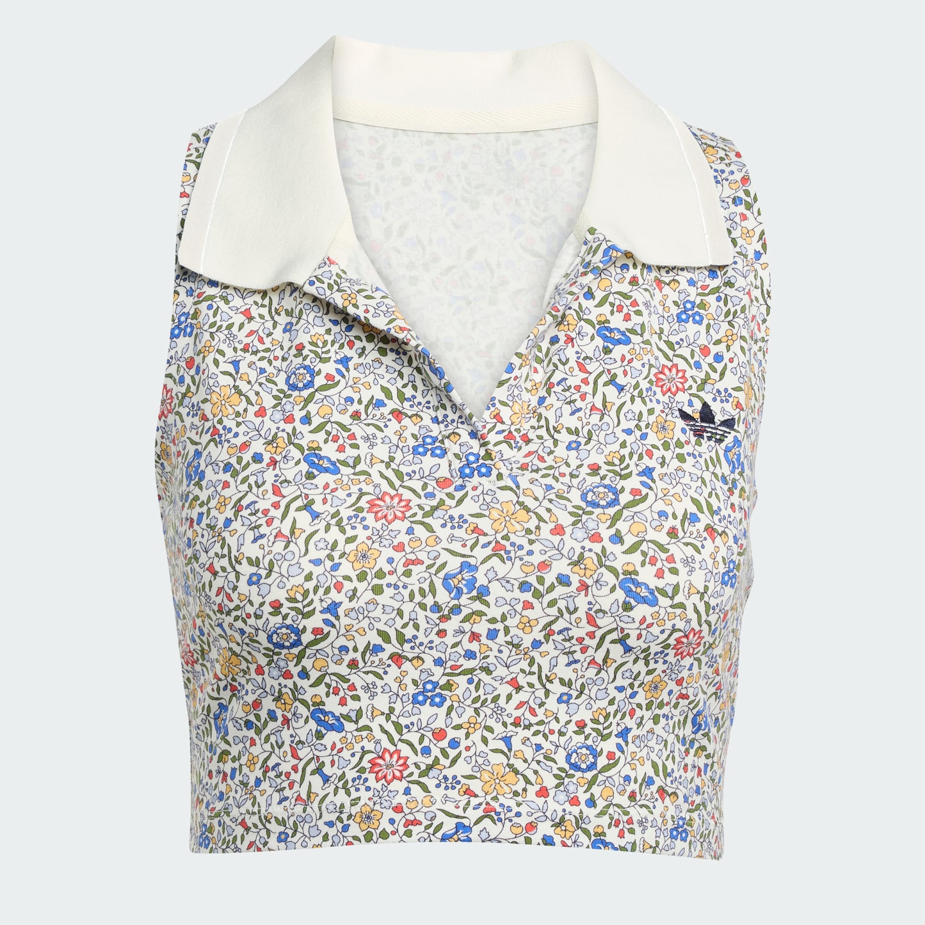 Polo scurt fără m&acirc;neci adidas Originals x Liberty London