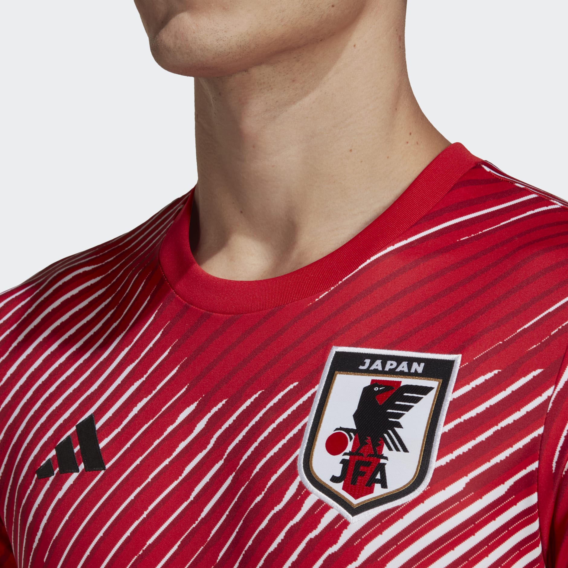 Adidas Japan Pre-Match Jersey 2022 World Cup Kit S / No