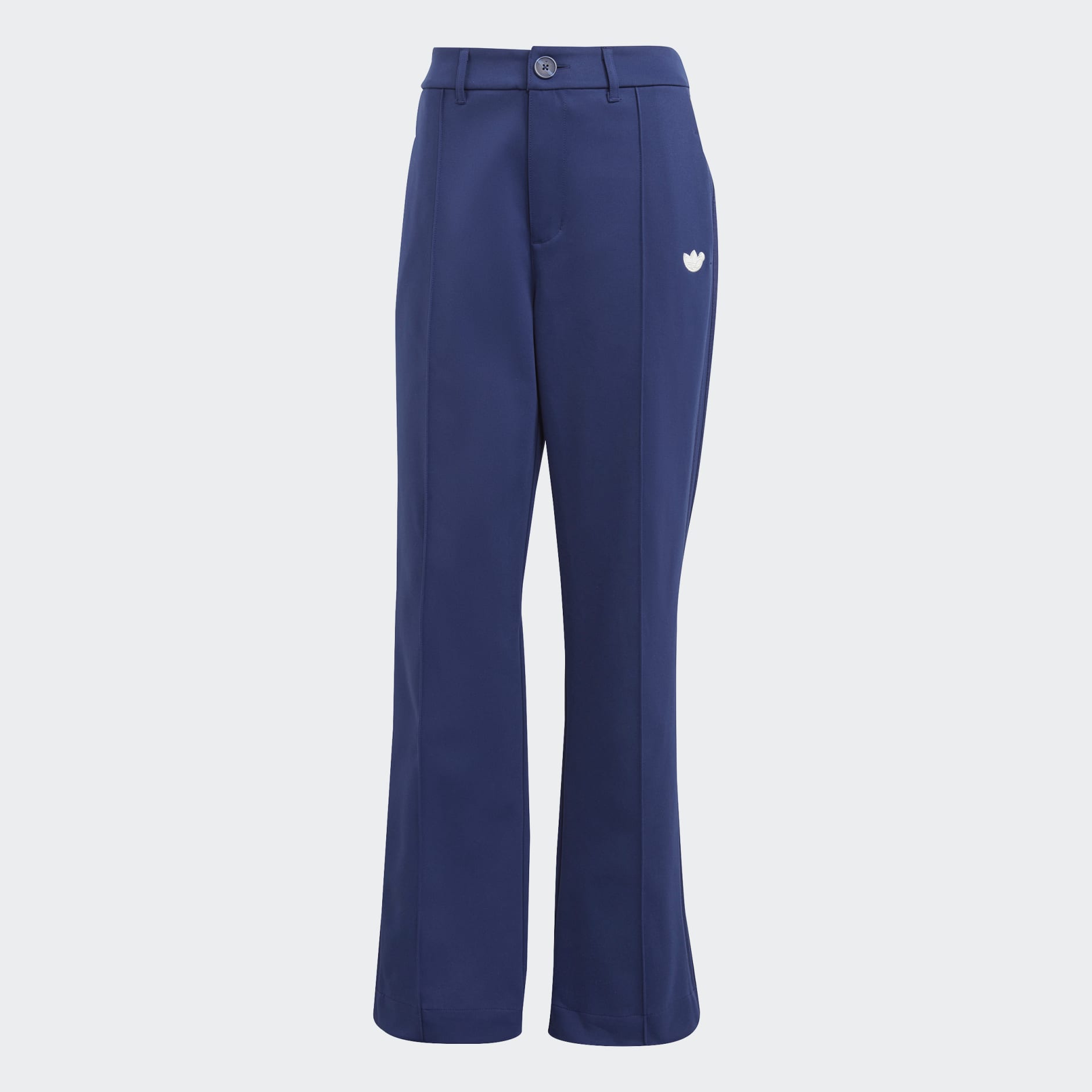 Women's Clothing - Blue Version Club High-Waisted Pants - Blue