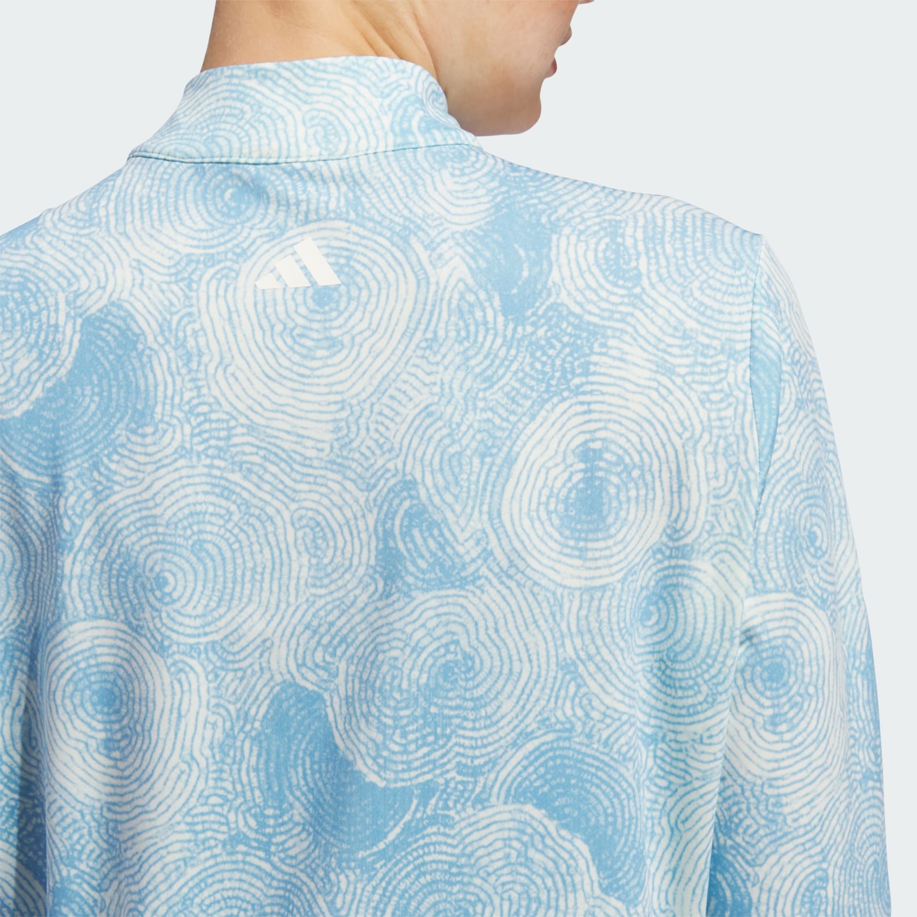 Women's Ultimate365 Printed Quarter-Zip Mock