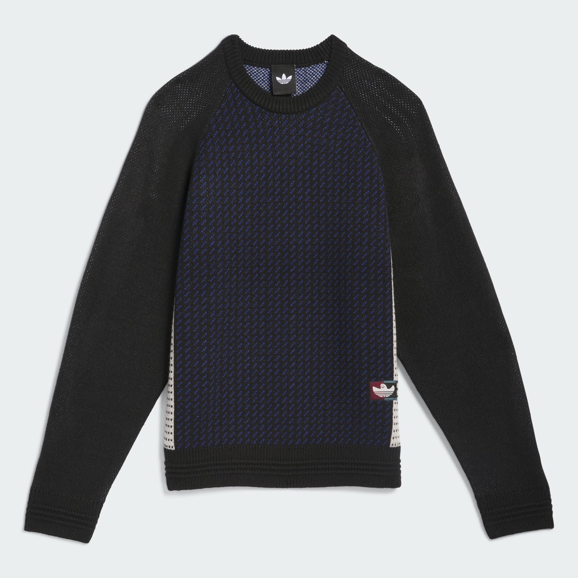 Pulover tricotat Shmoofoil cu guler rotund