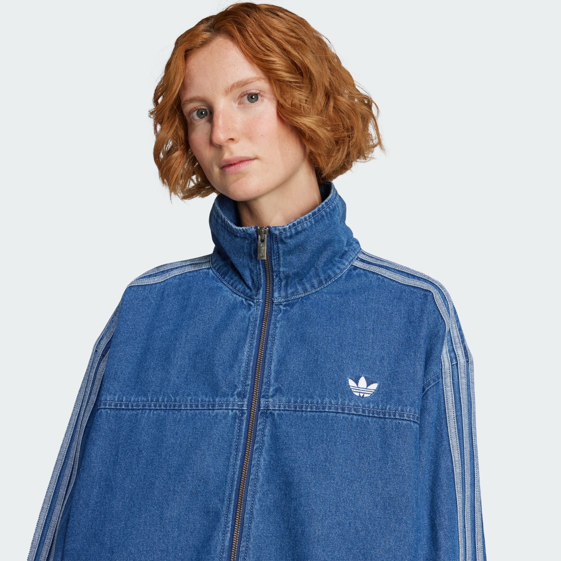 CLOTHING - Adicolor Denim Adilenium Track Top - Blue